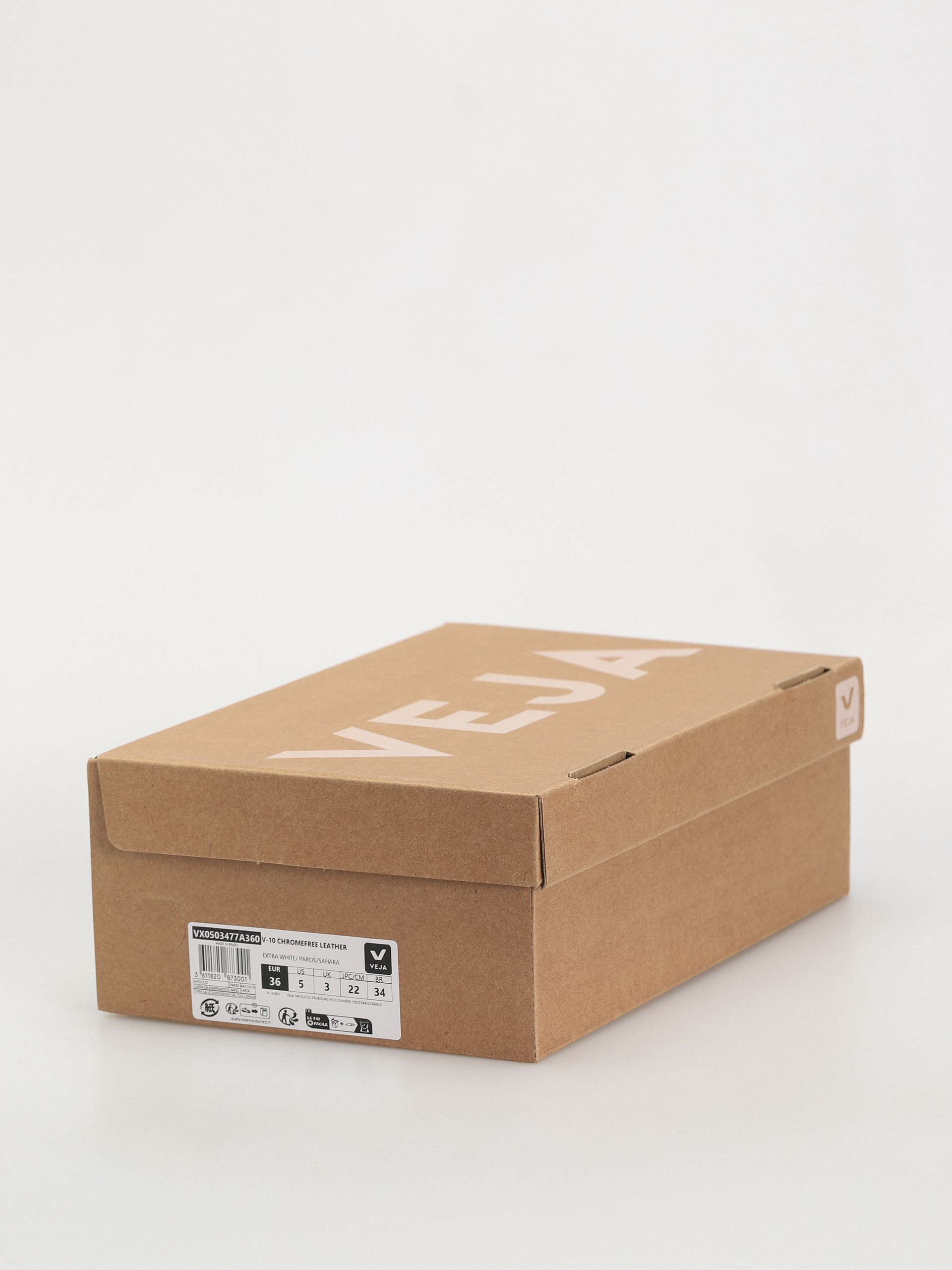 Veja V-10 Shoes Wmn (extra white paros sahara)