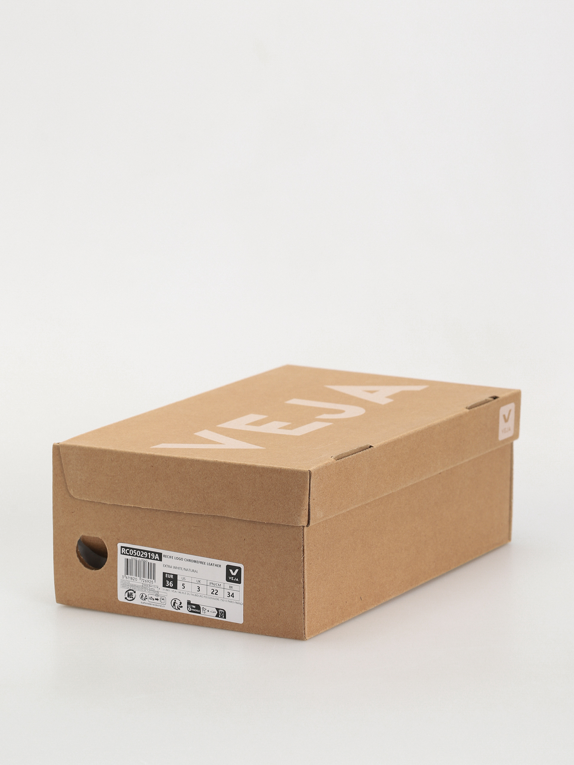 Veja Recife Logo Wmn Shoes (extra white natural)