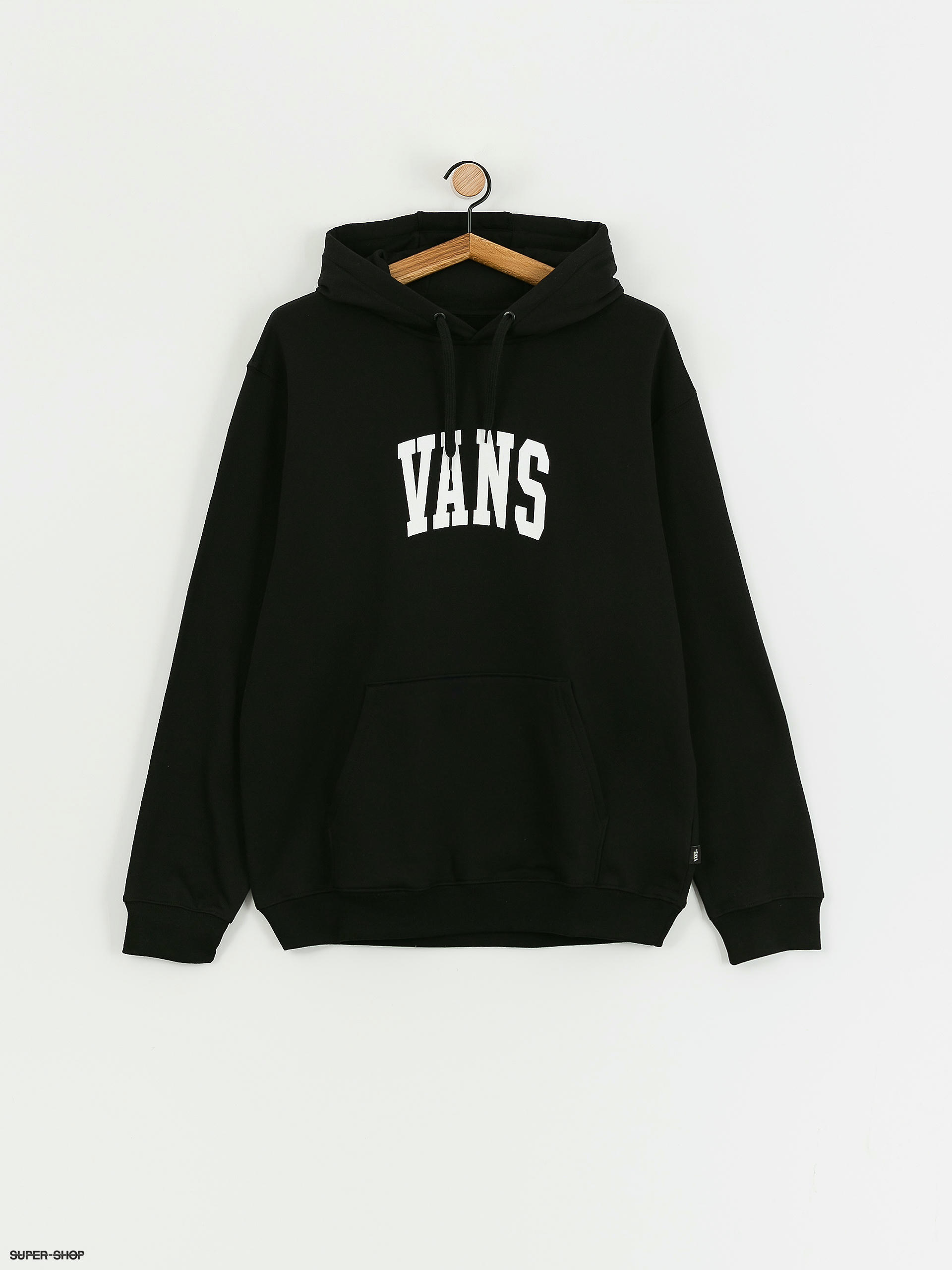 Vans on sale hoodie black