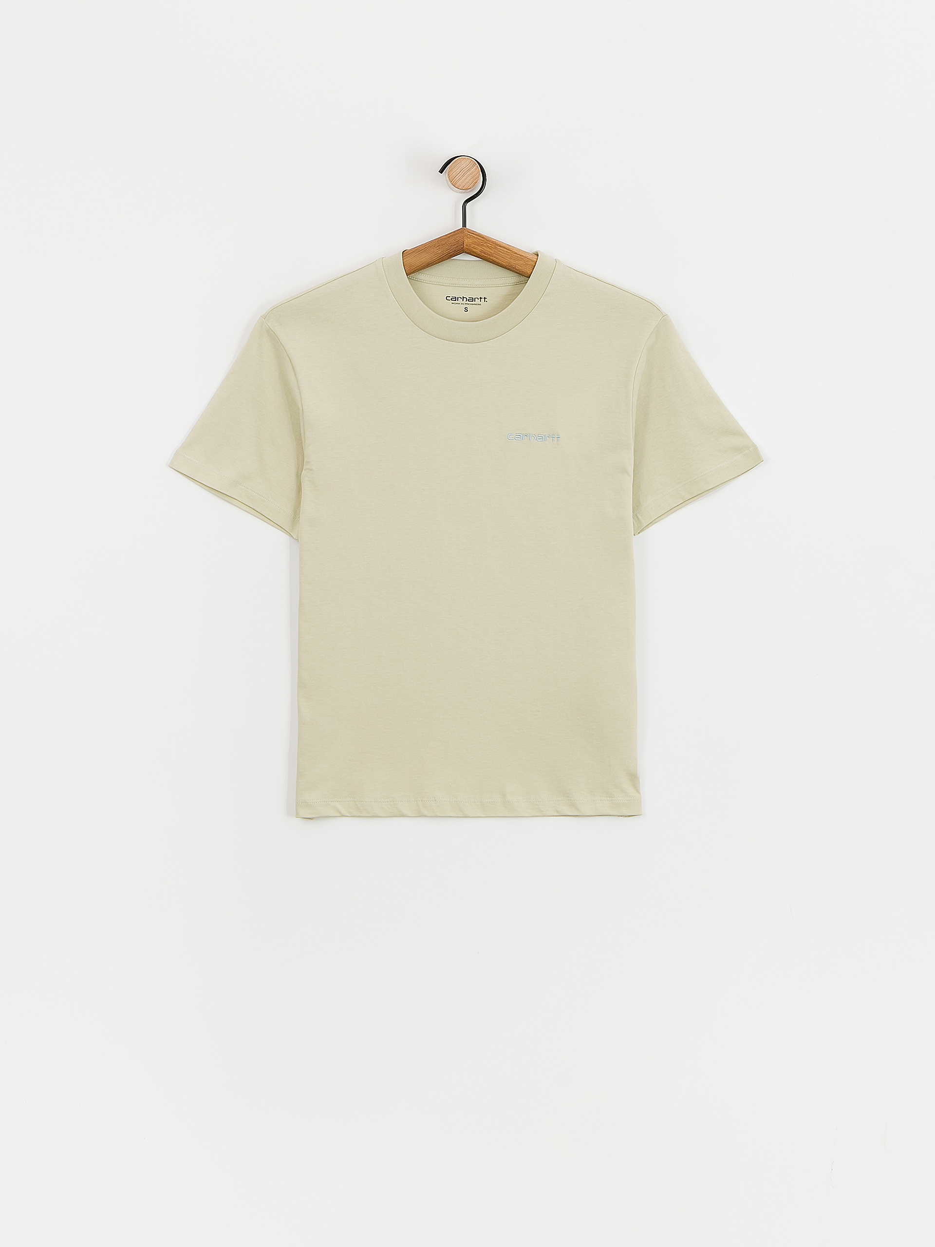 Carhartt WIP T-Shirt Script Embroidery Wmn (beryl/frosted blue)