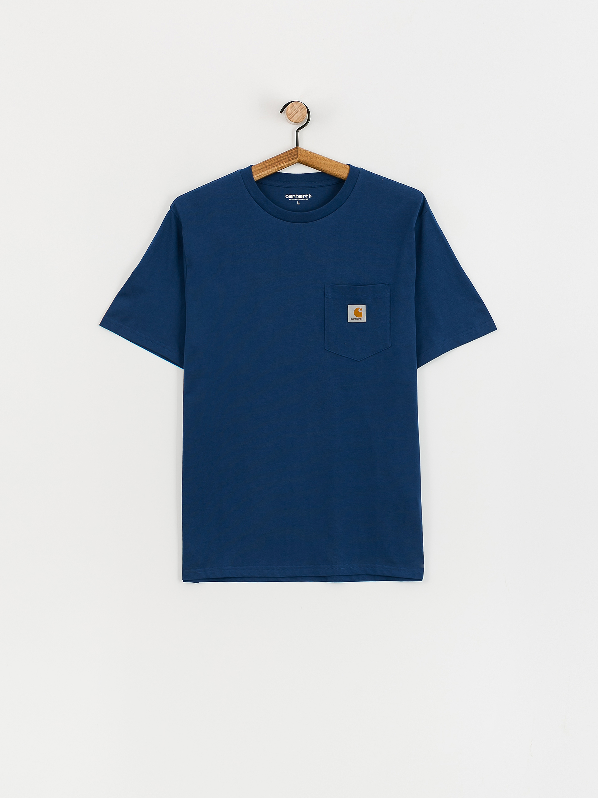 Carhartt WIP T-Shirt Pocket - blue (elder) 
