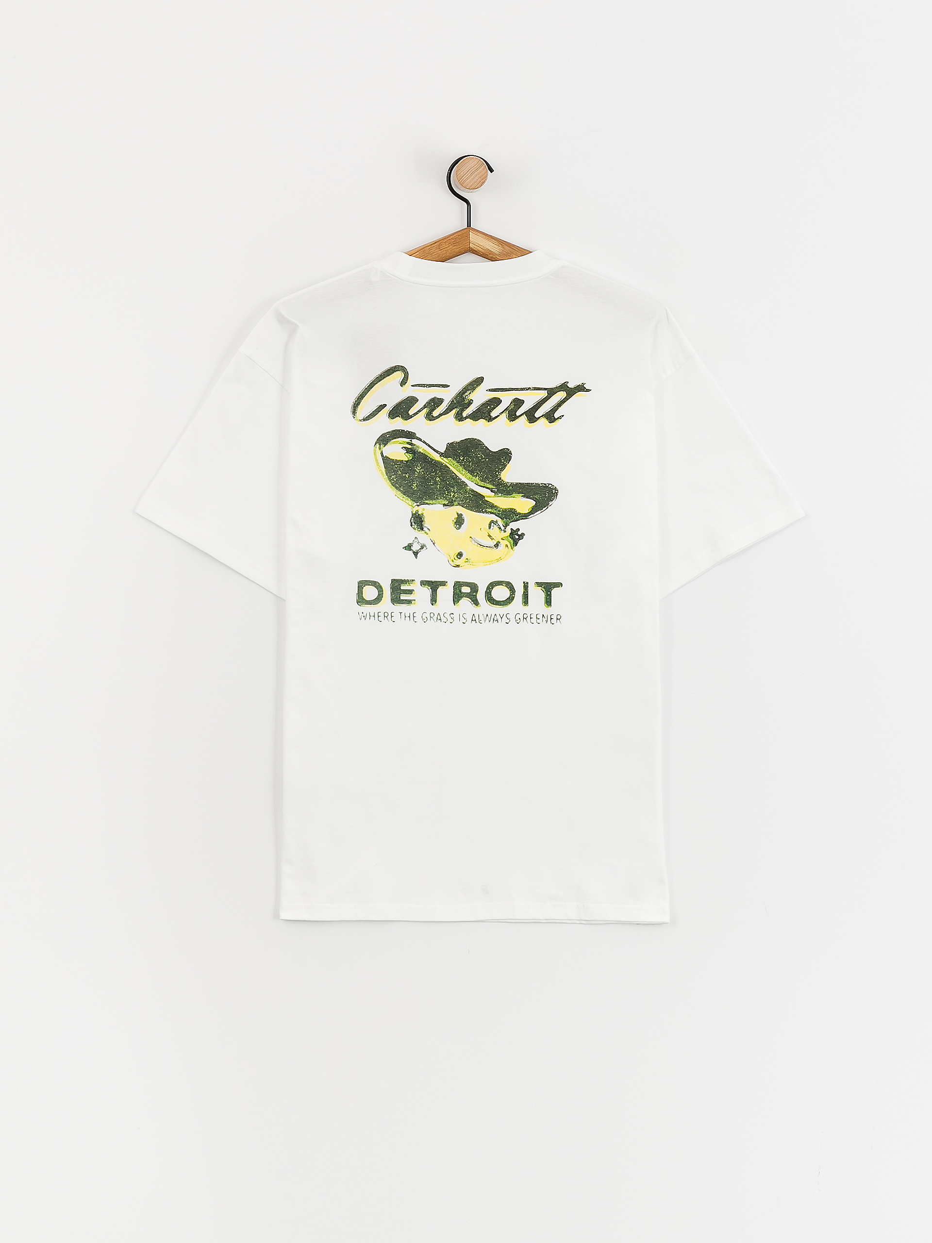 Carhartt WIP T-Shirt Green Grass (white)