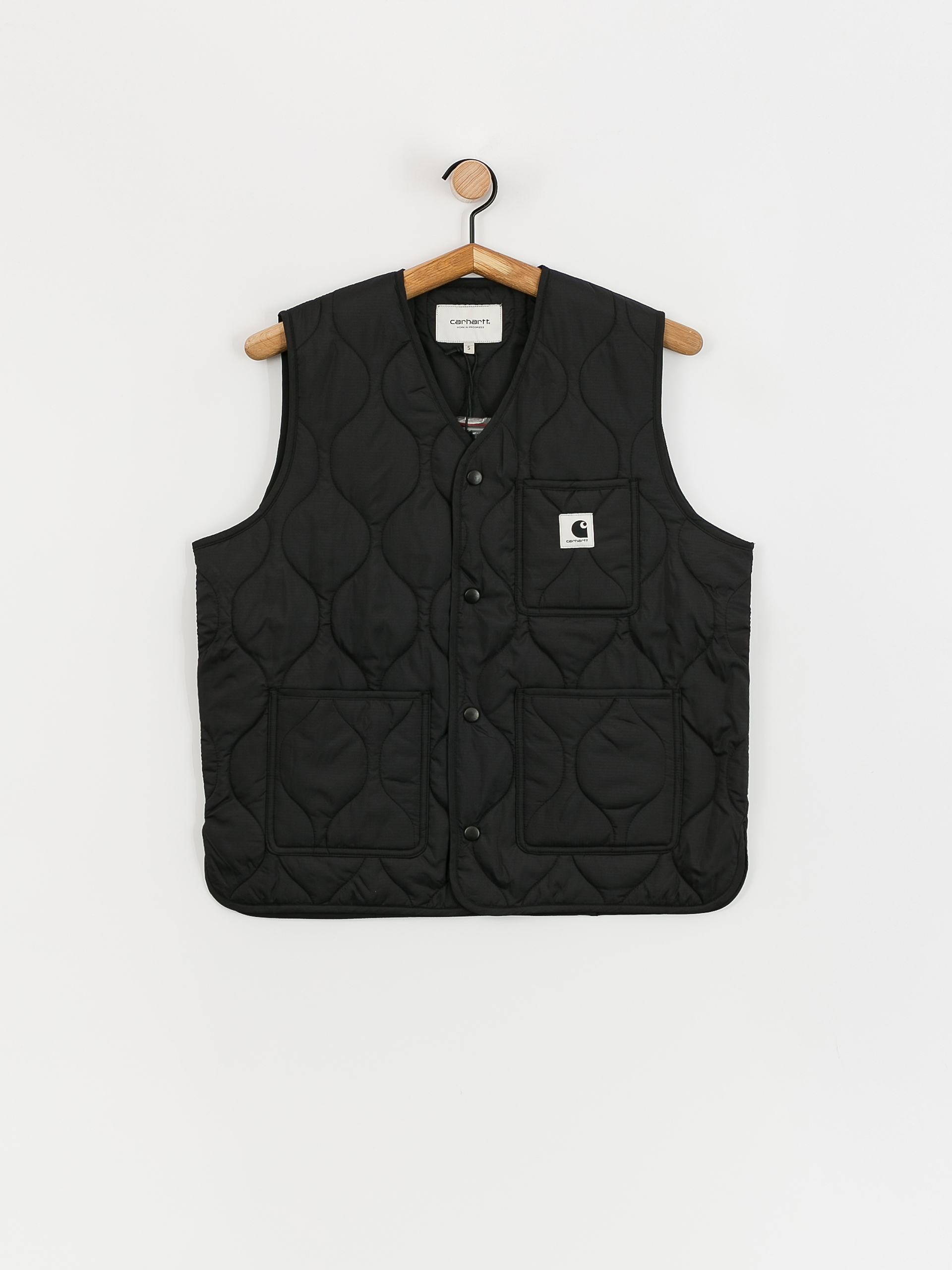 タイトル: 【新品】Carhartt WIP Vest Mサイズ Carhartt WIP - Classic Black Rinsed - Vest | Impericon