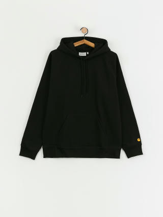 Carhartt WIP - Hooded Chase Sweatshirt - Black/Gold