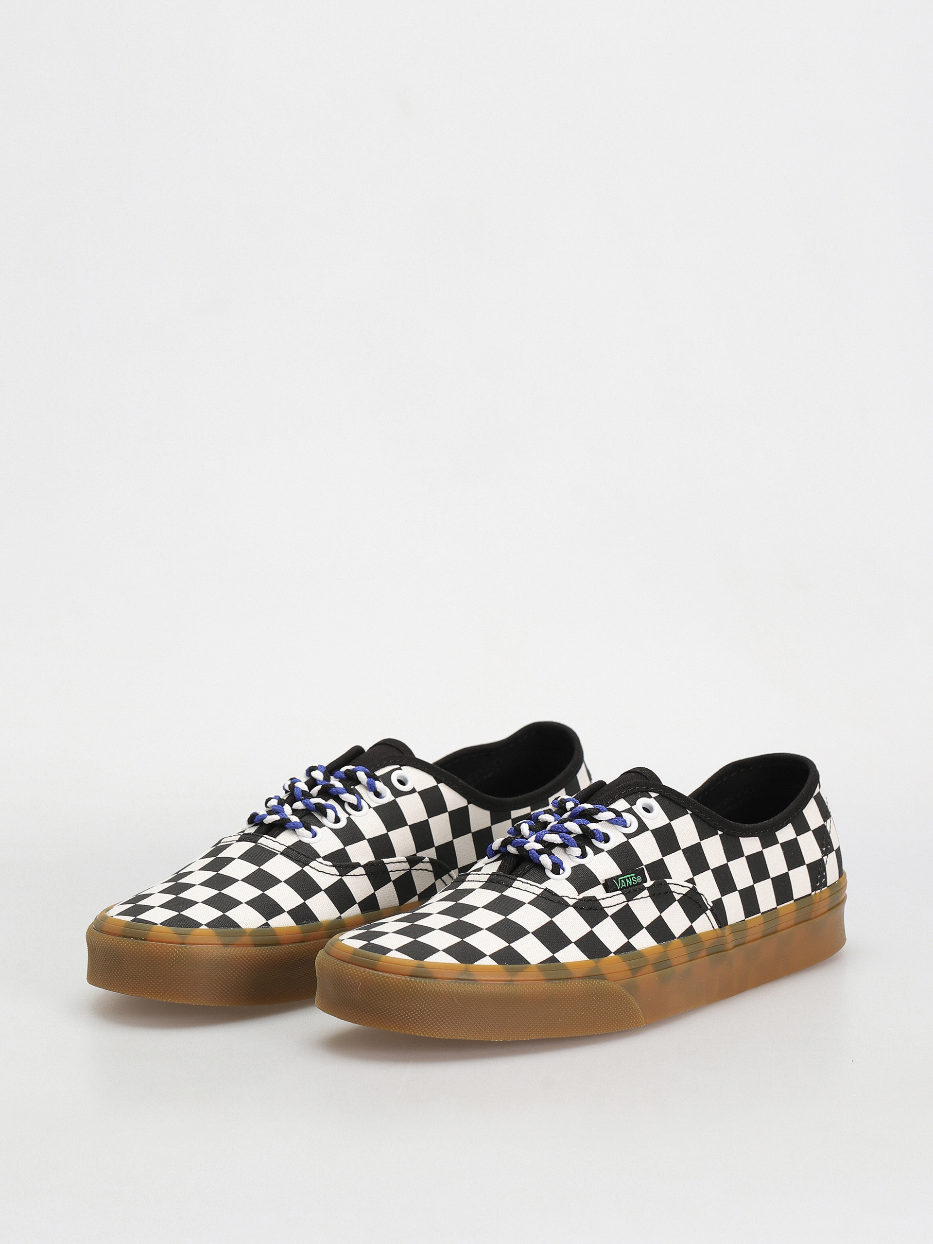Vans Authentic Shoes - black (checkerboard black/white)