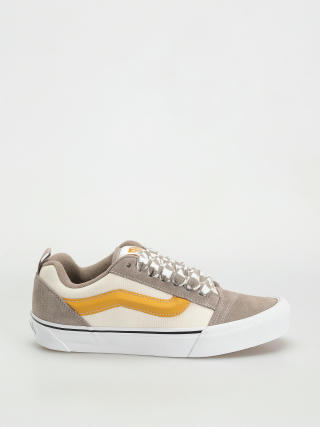 Vans Knu Skool Shoes (mega check gray/marshmallow)