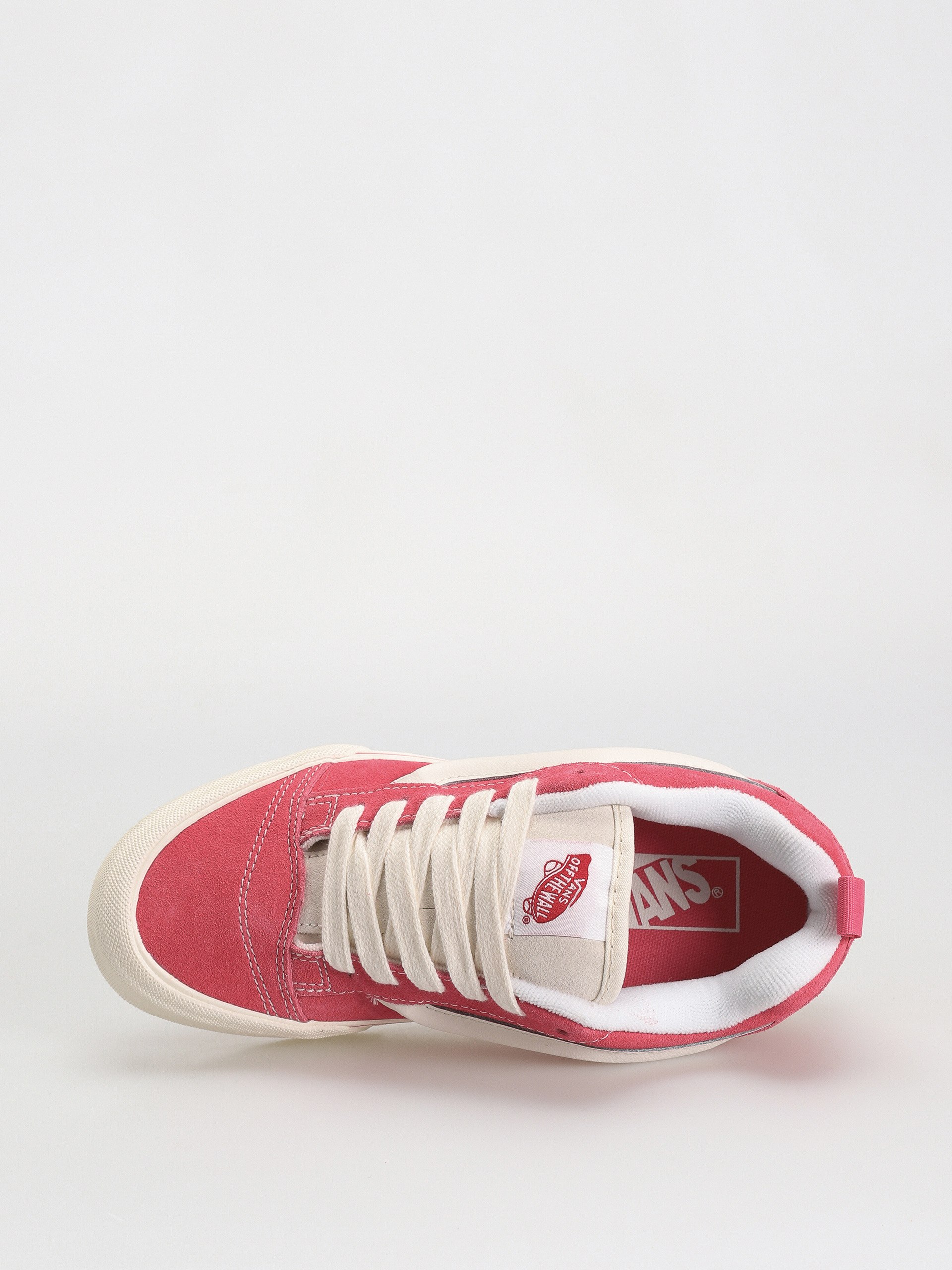 Vans Knu Skool Schuhe (retro color pink/true white)