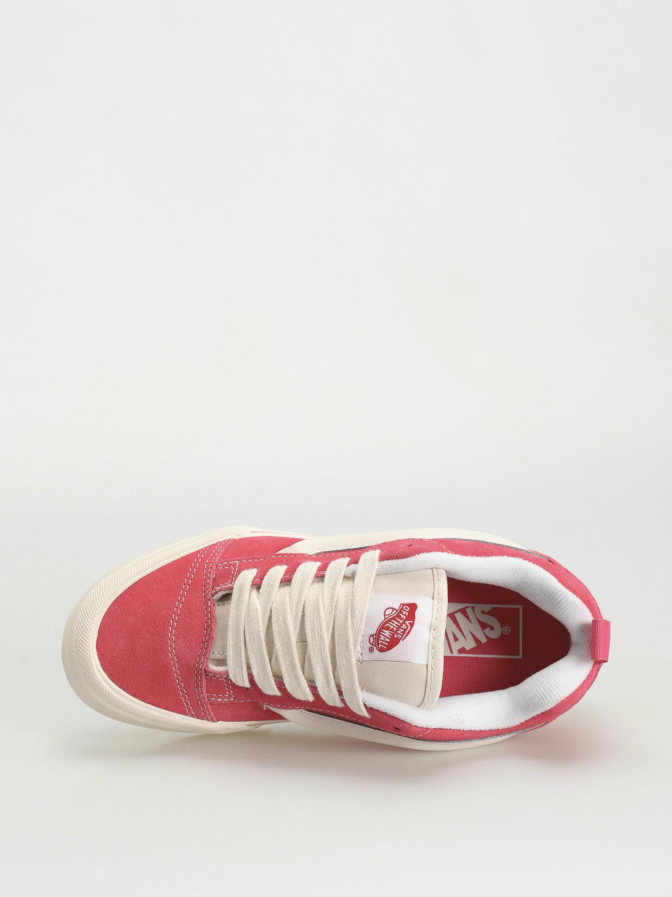 Vans Knu Skool Shoes (retro color pink/true white)