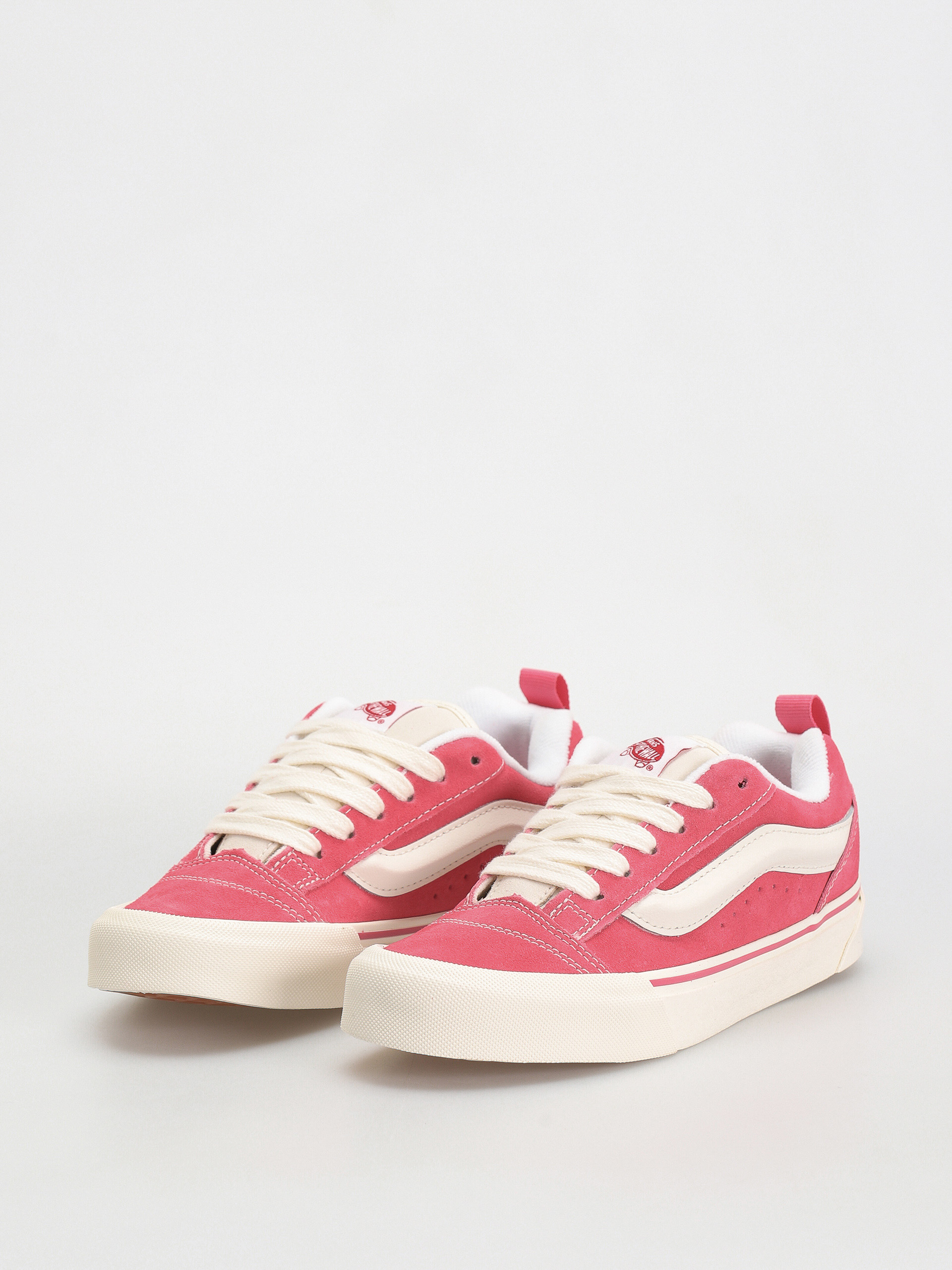 Vans Knu Skool Shoes (retro color pink/true white)