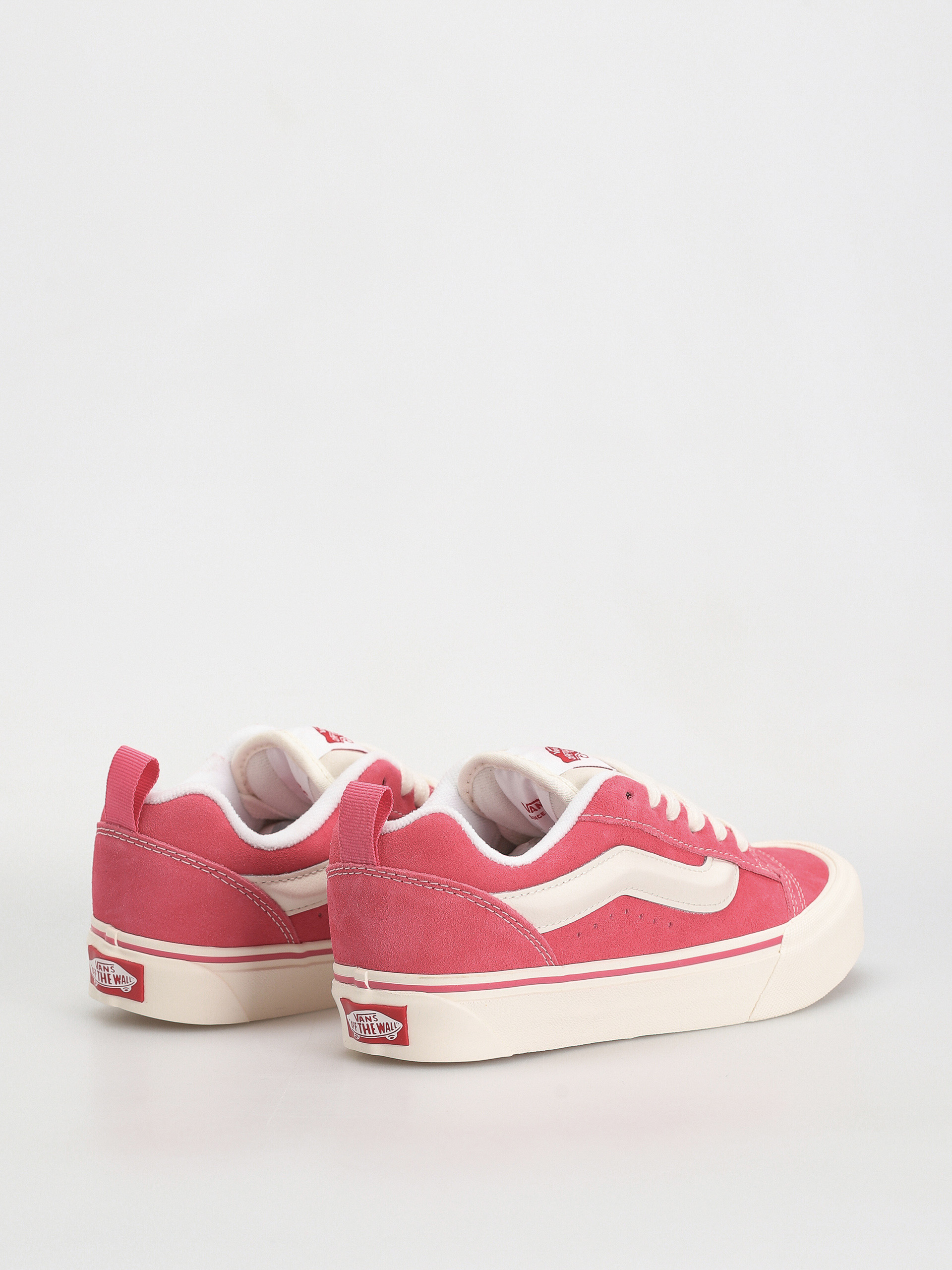 Vans Knu Skool Shoes (retro color pink/true white)
