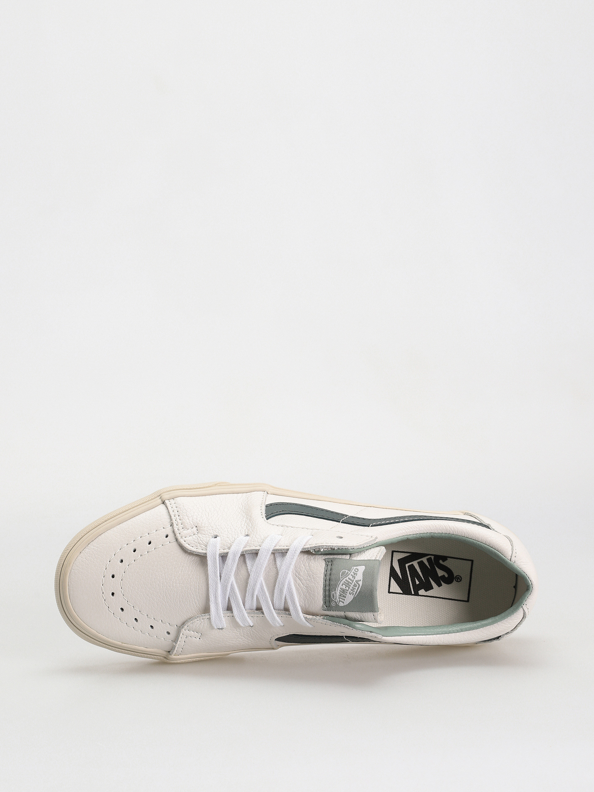 Vans Sk8 Low Shoes beige (premium leather green gables)