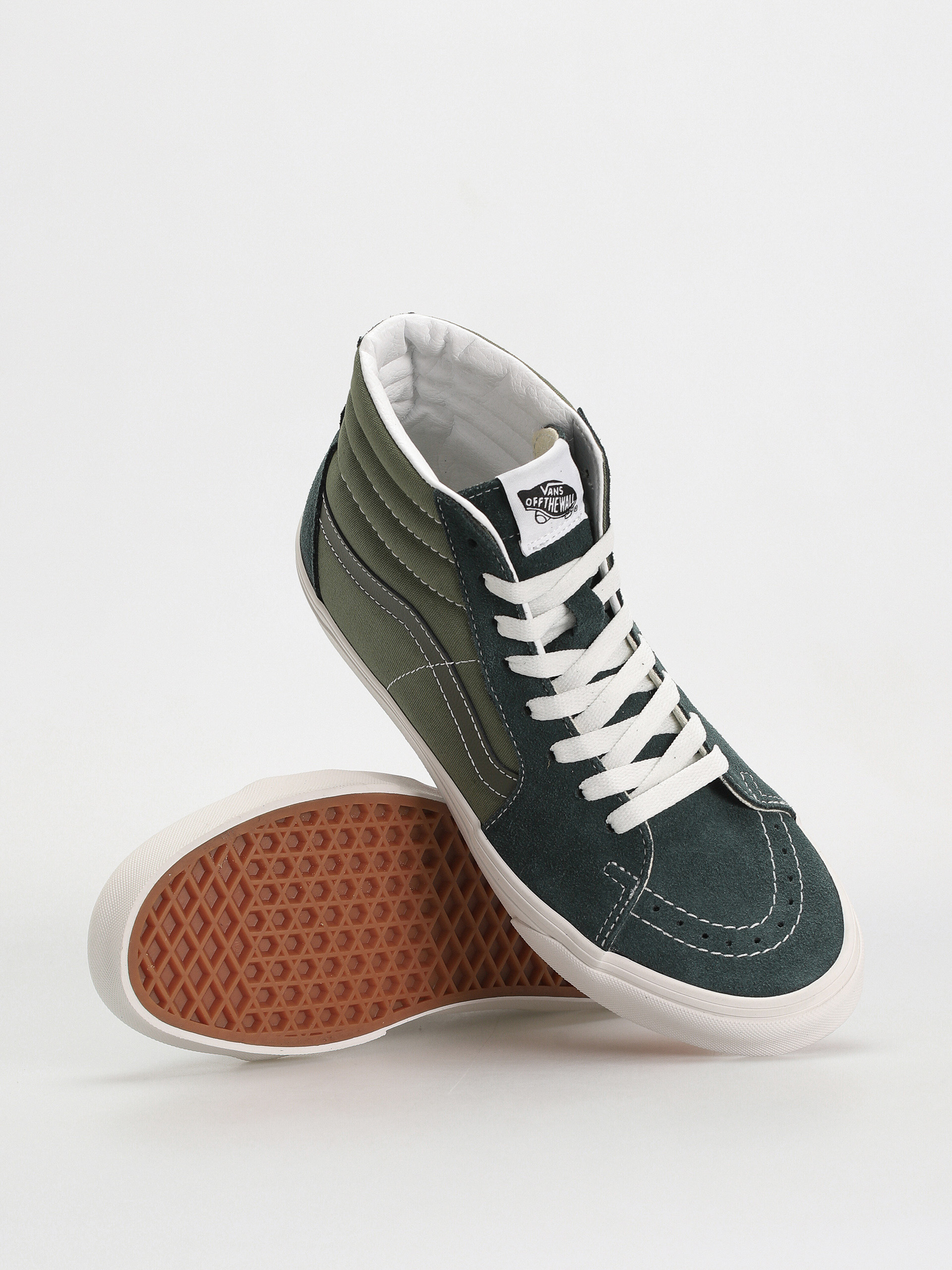 Vans Sk8 Hi Schuhe (tri-tone green)
