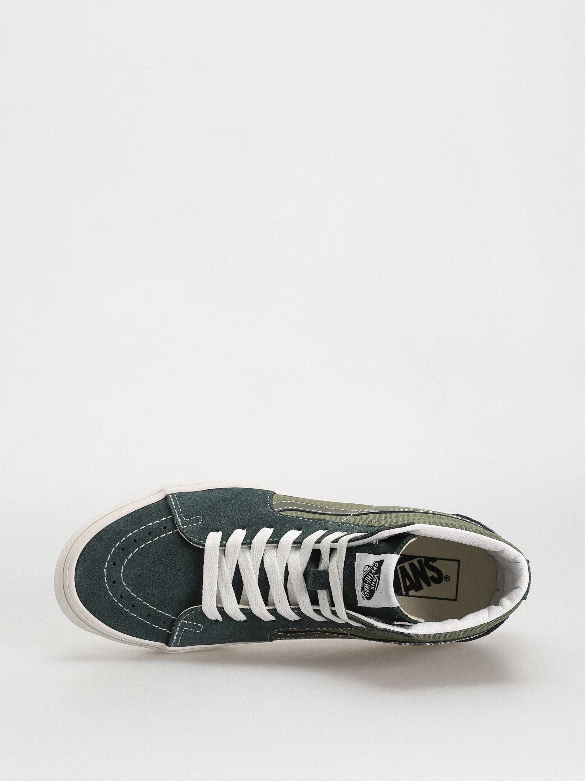 Vans Sk8 Hi Shoes (tri-tone green)