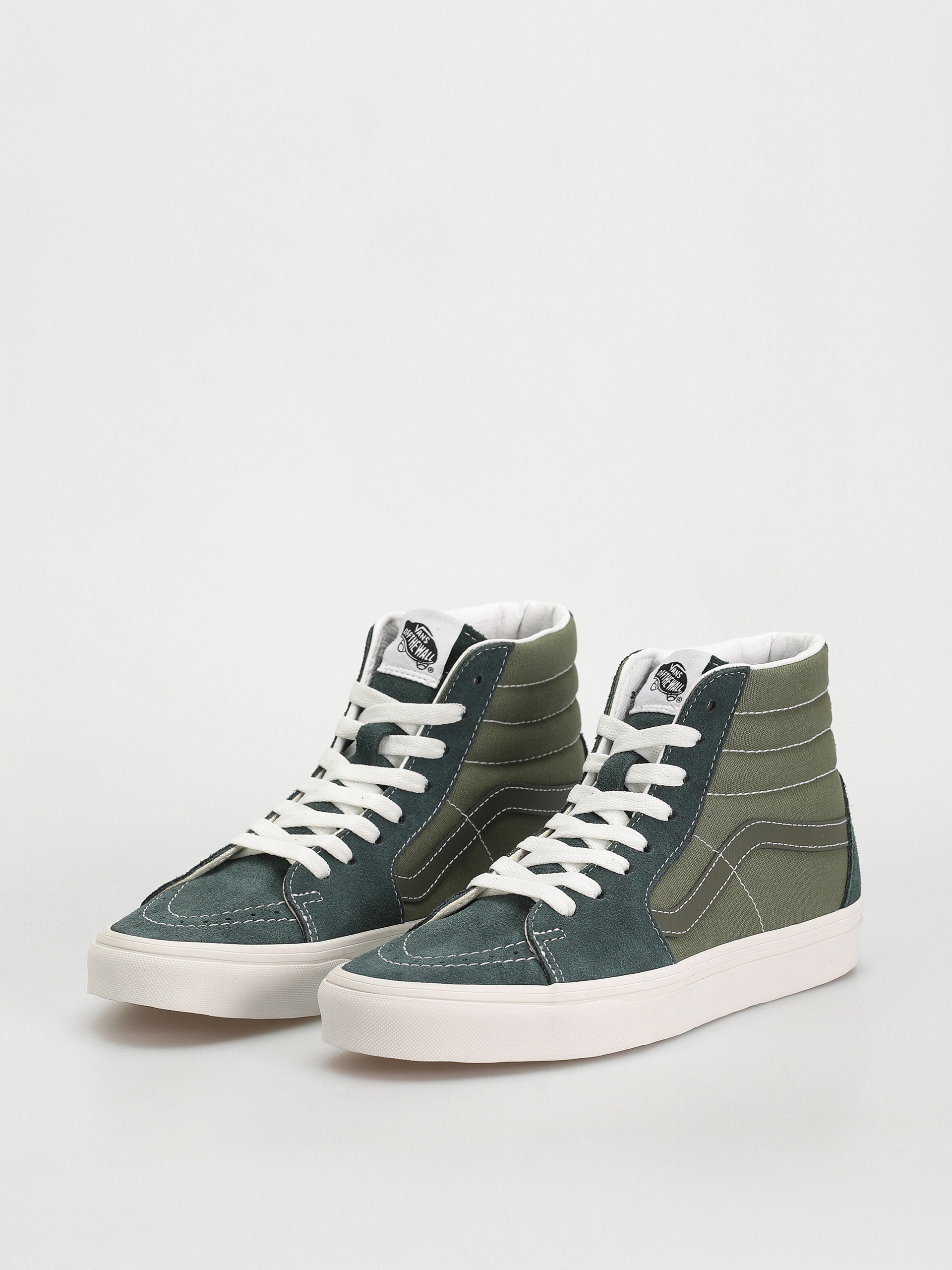 Vans Sk8 Hi Shoes (tri-tone green)
