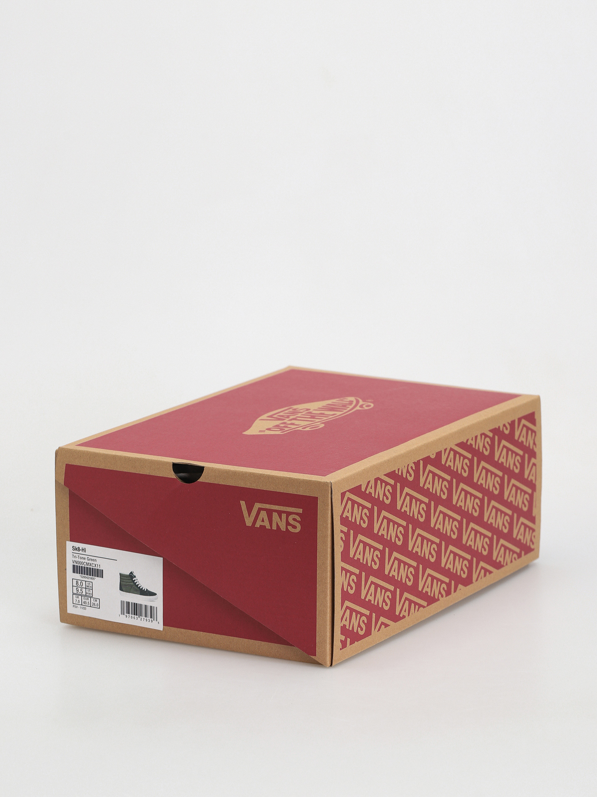 Vans Sk8 Hi Shoes (tri-tone green)