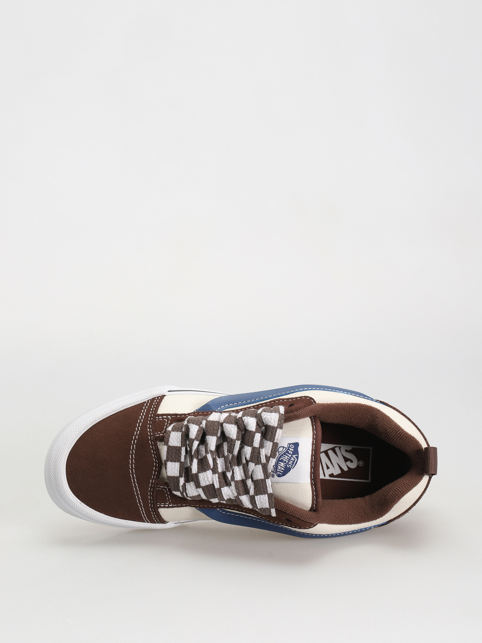 Vans Knu Skool Shoes (mega check potting soil)