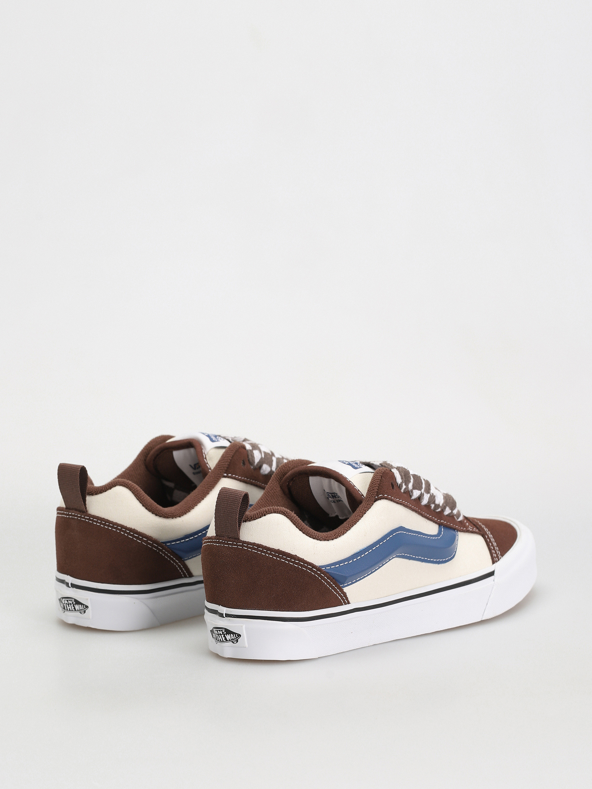 Vans Knu Skool Shoes (mega check potting soil)