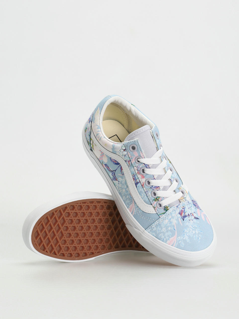 Vans Old Skool Shoes (whimsy floral true white)