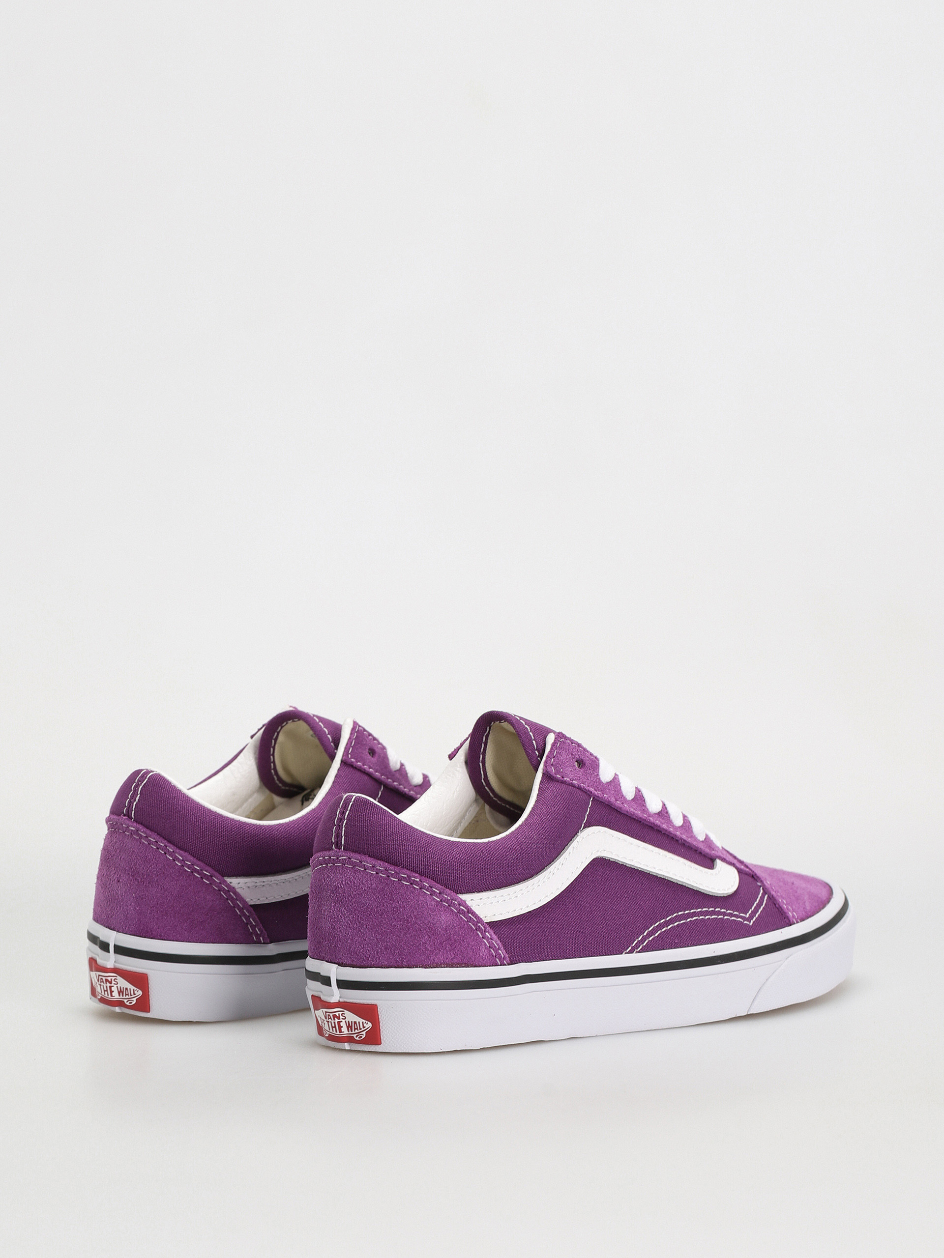 Vans Old Skool Shoes (color theory purple magic)