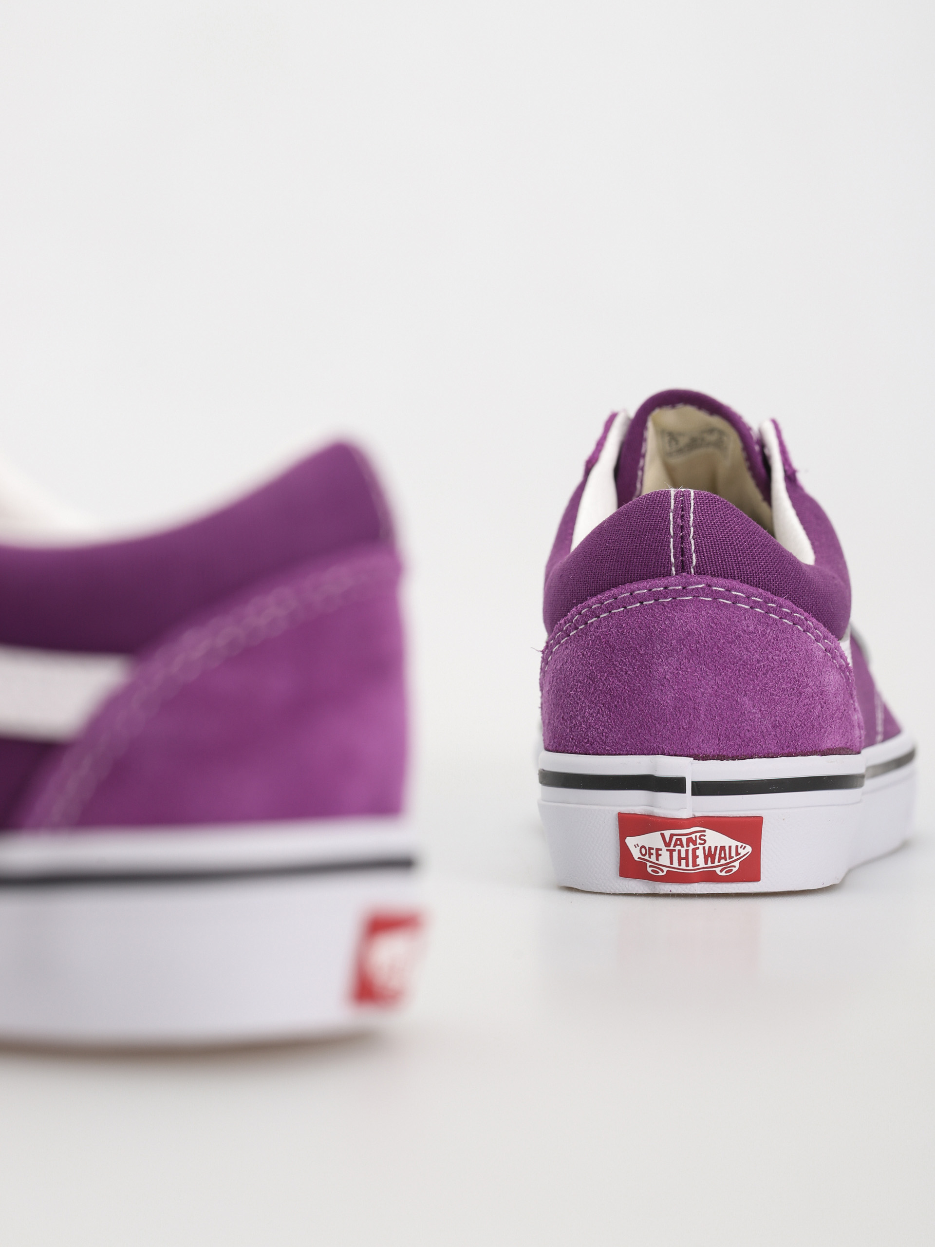 Vans Old Skool Shoes (color theory purple magic)