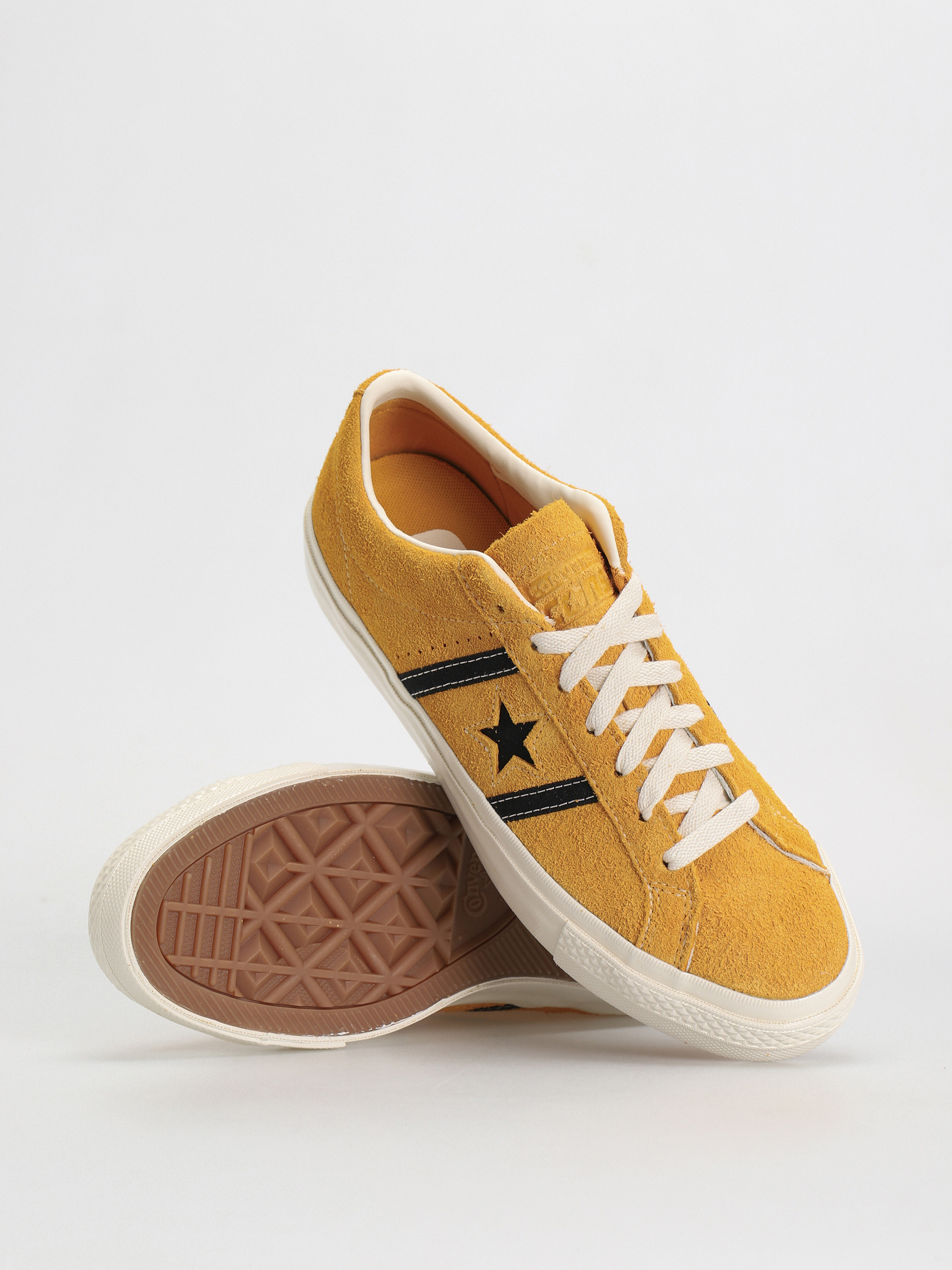 Converse One Star Academy Pro Shoes (light yellow)