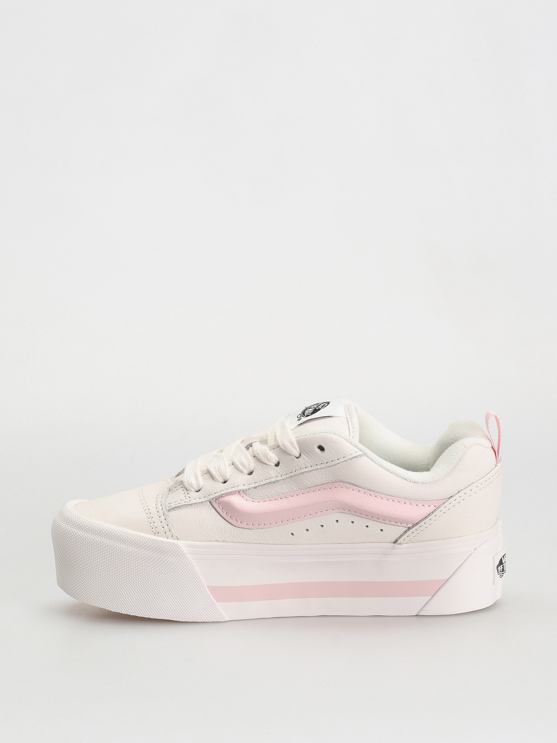 Vans Knu Stack Shoes (smarten up white/pink)
