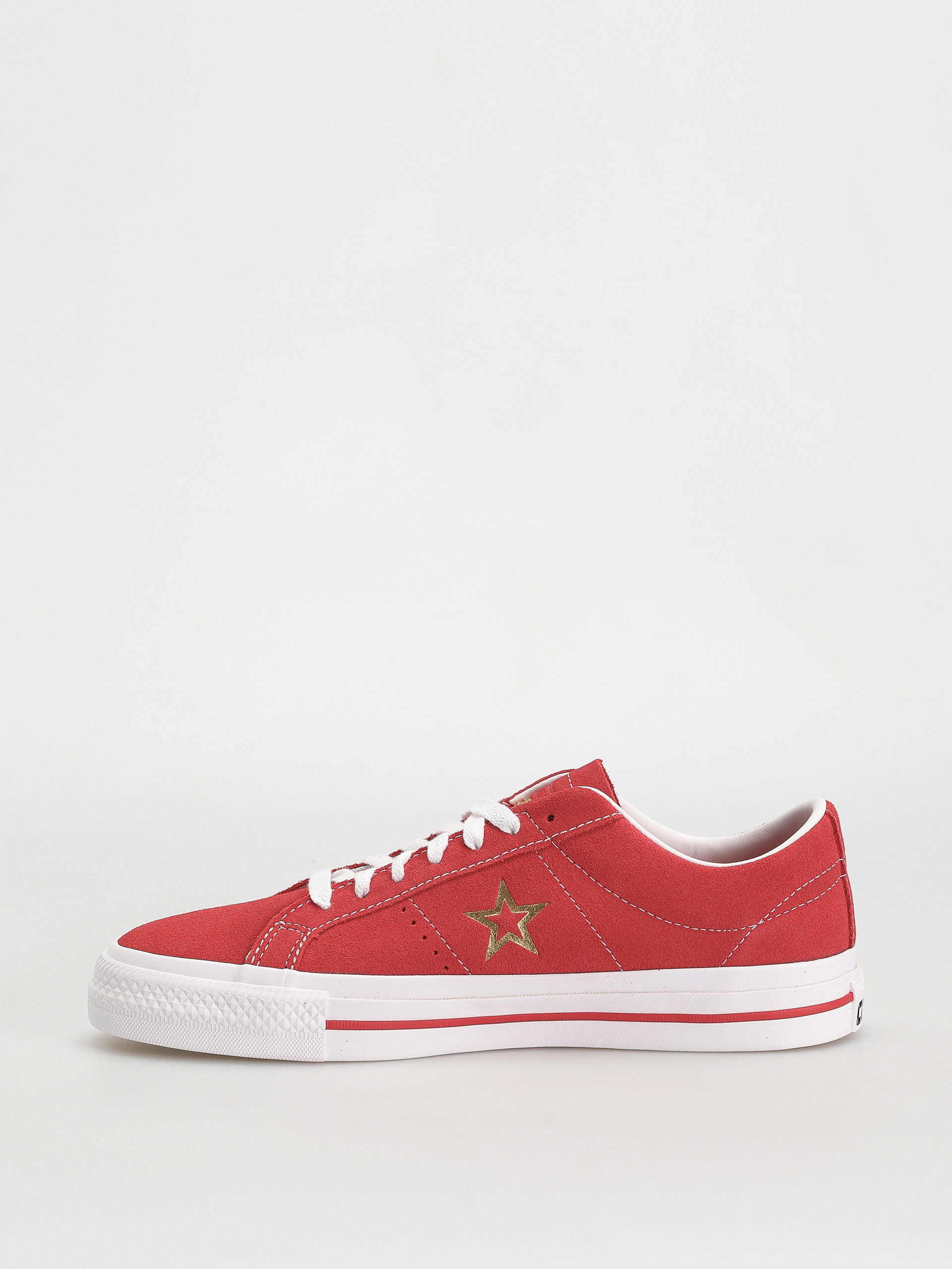 Converse One Star Pro Shoes (red)