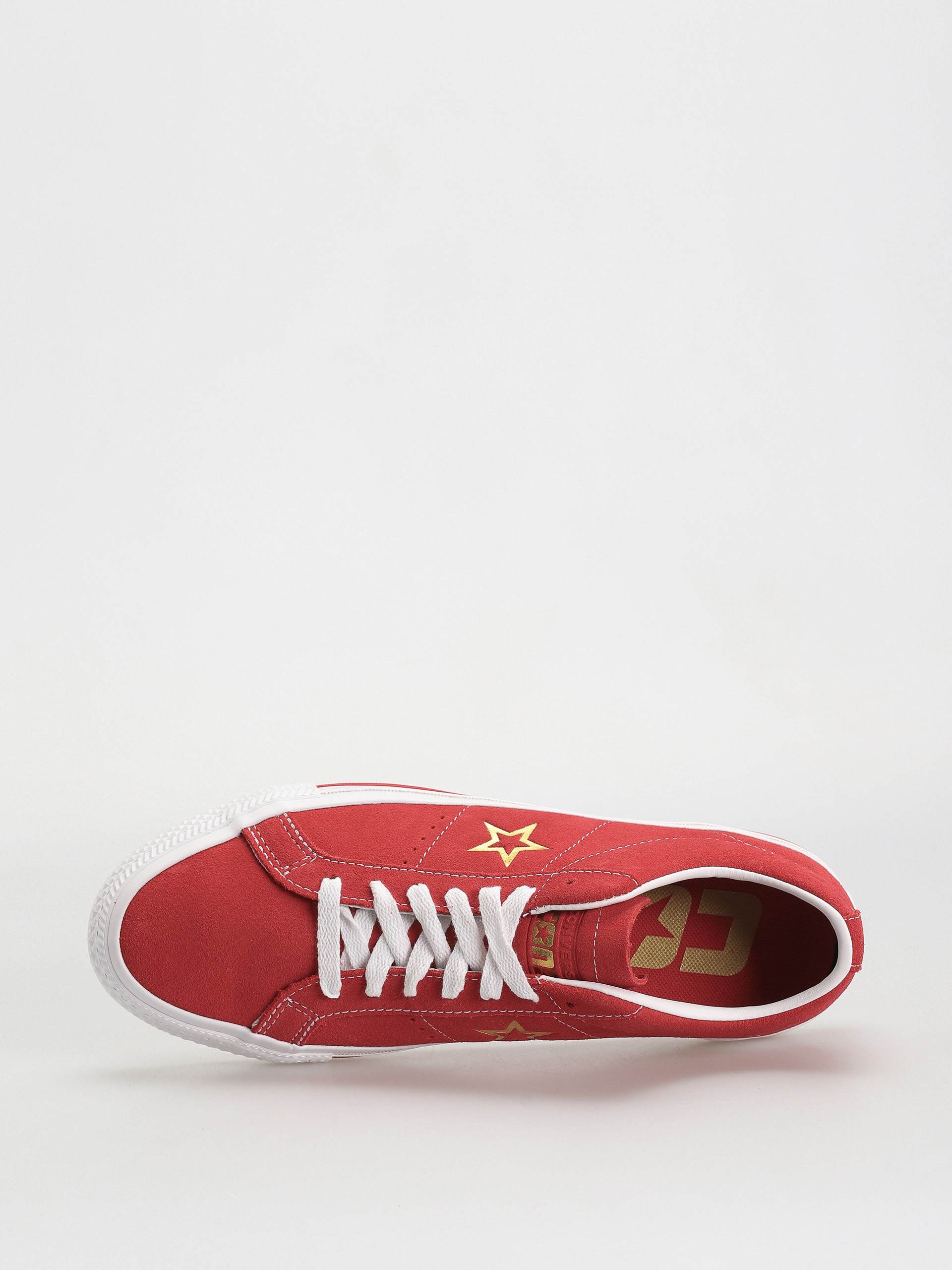 Converse One Star Pro Shoes (red)