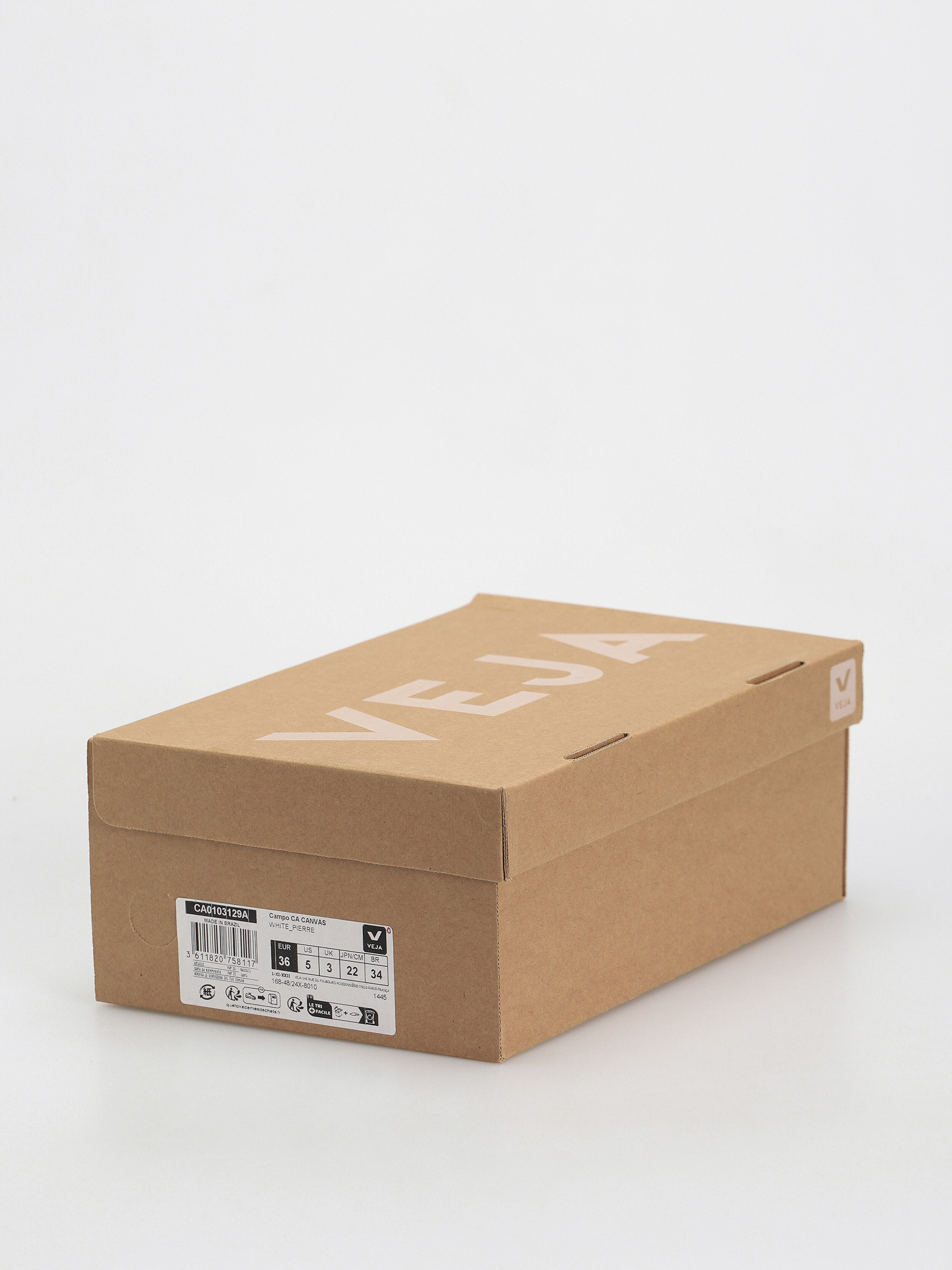 Veja Campo Canvas Wmn Schuhe (white pierre)