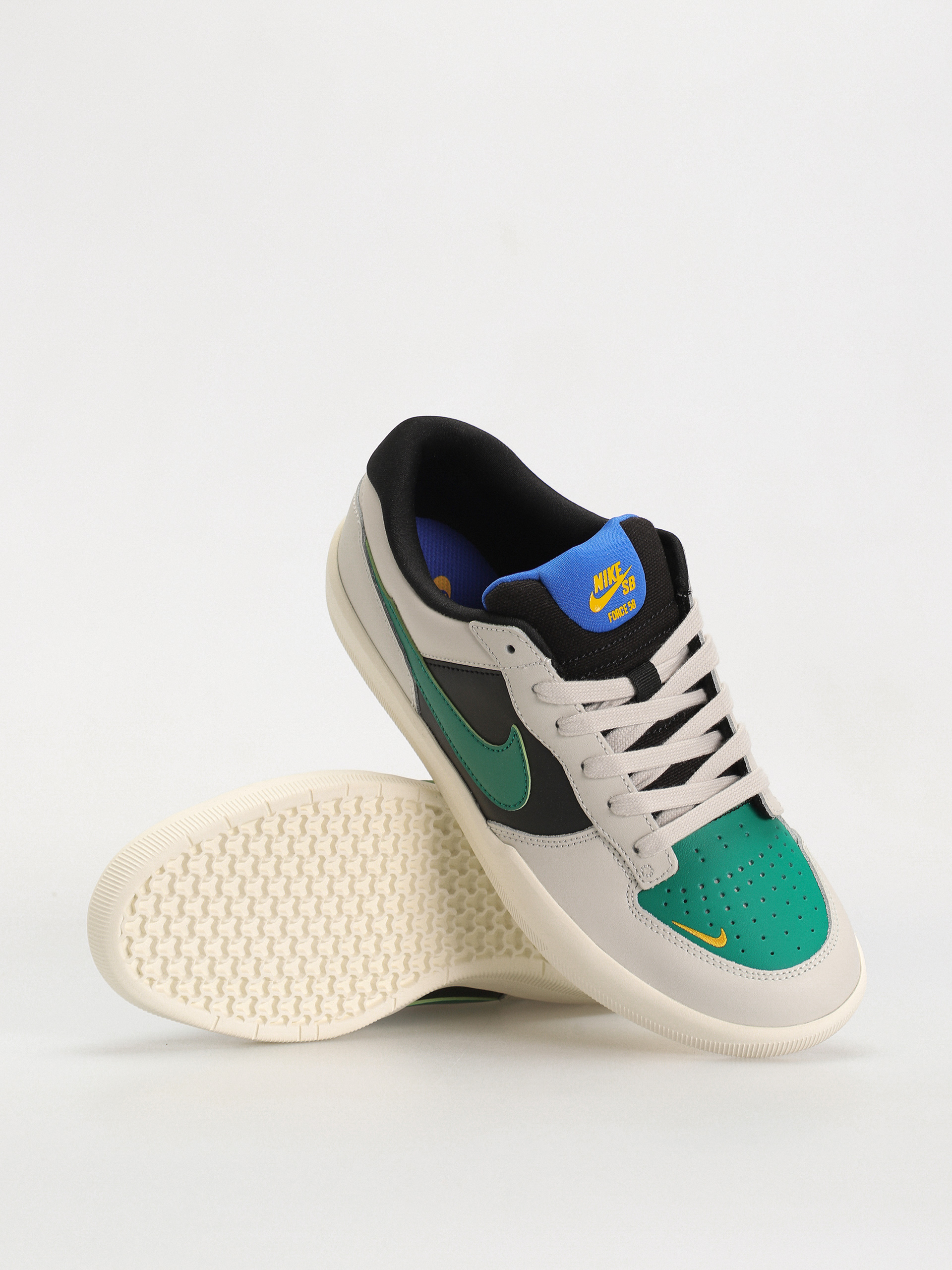 Nike SB Force 58 Premium Schuhe (light bone/malachite black sail)