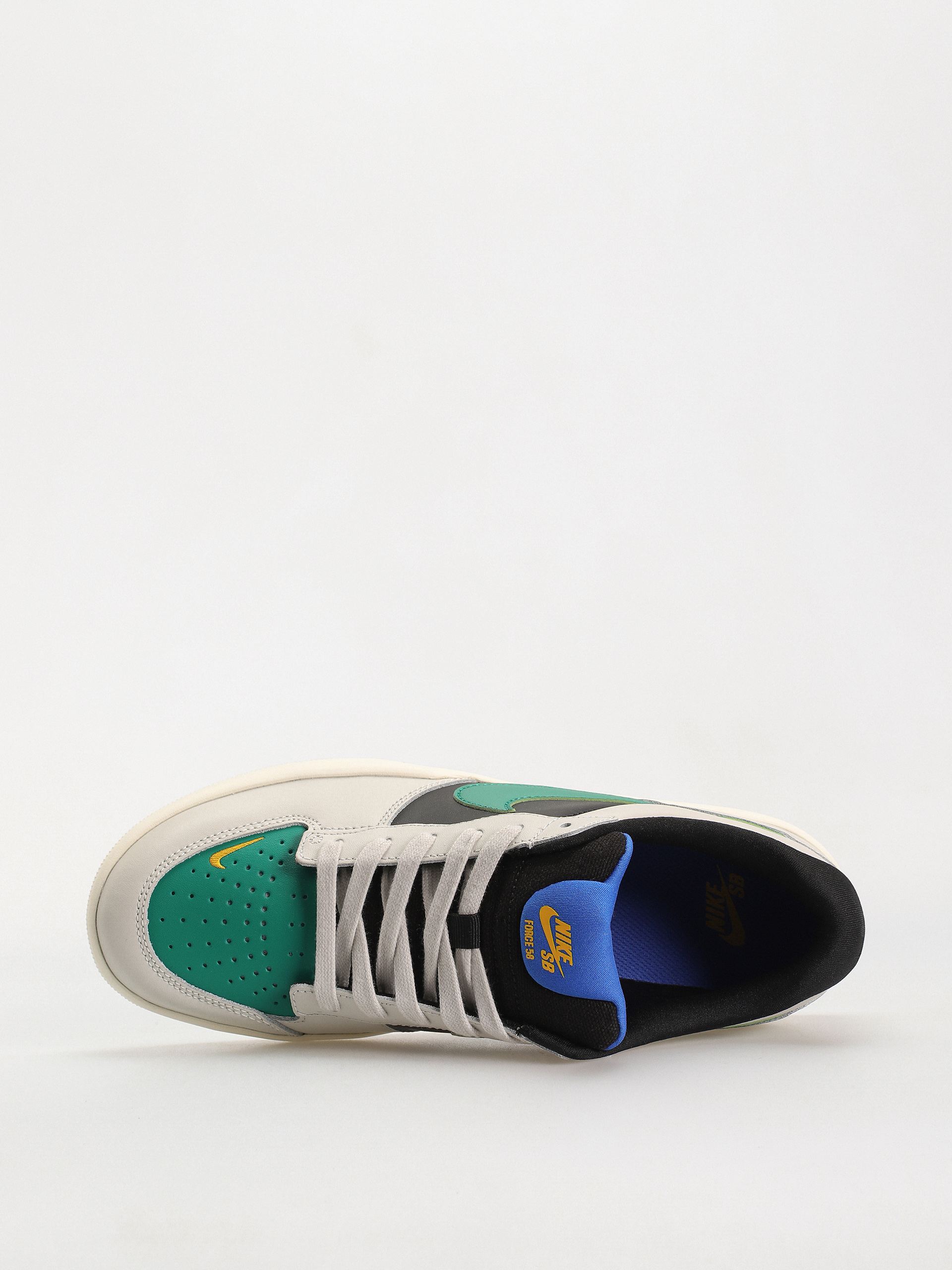Nike SB Force 58 Premium Schuhe (light bone/malachite black sail)