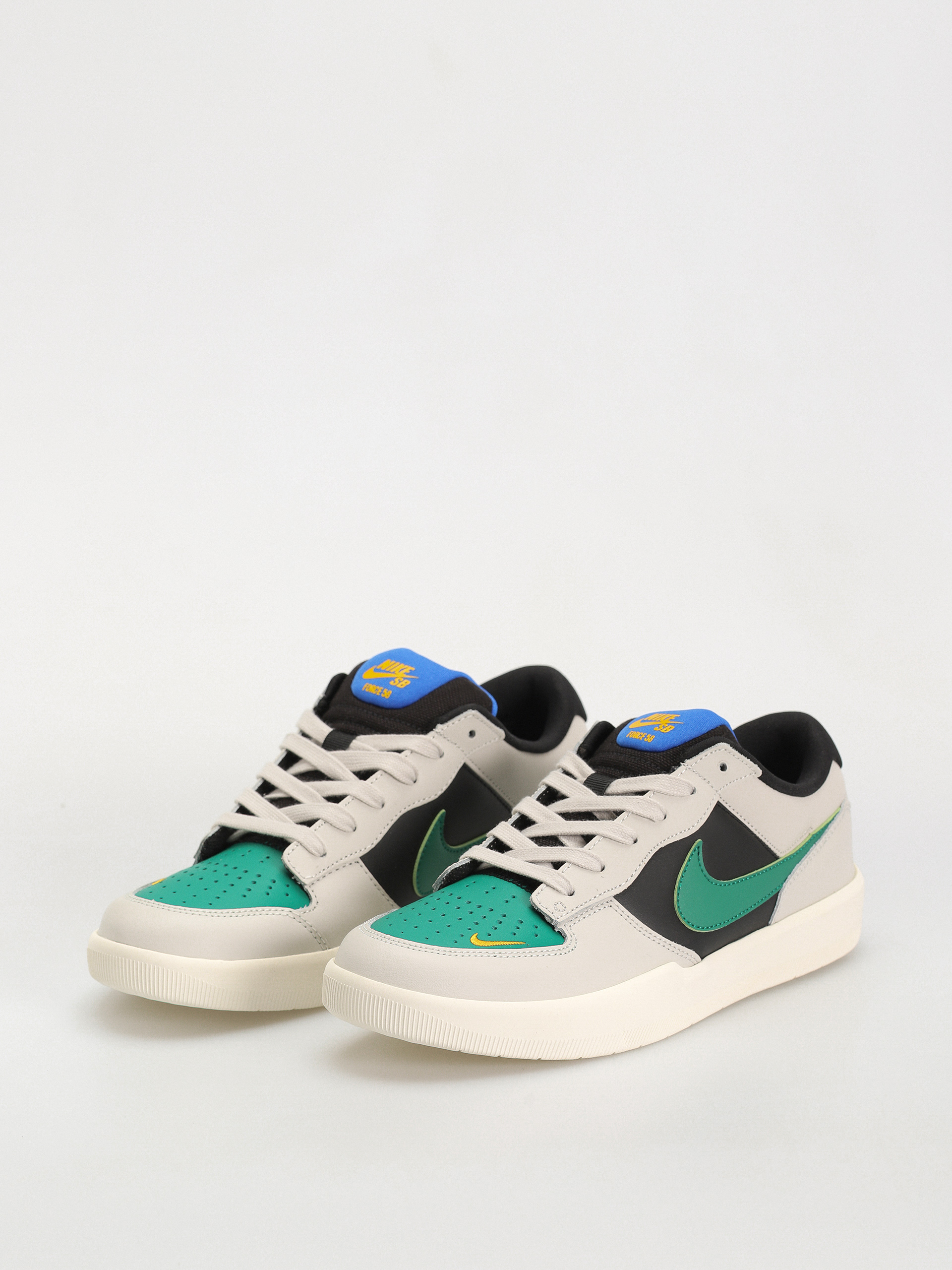 Nike SB Force 58 Premium Schuhe (light bone/malachite black sail)
