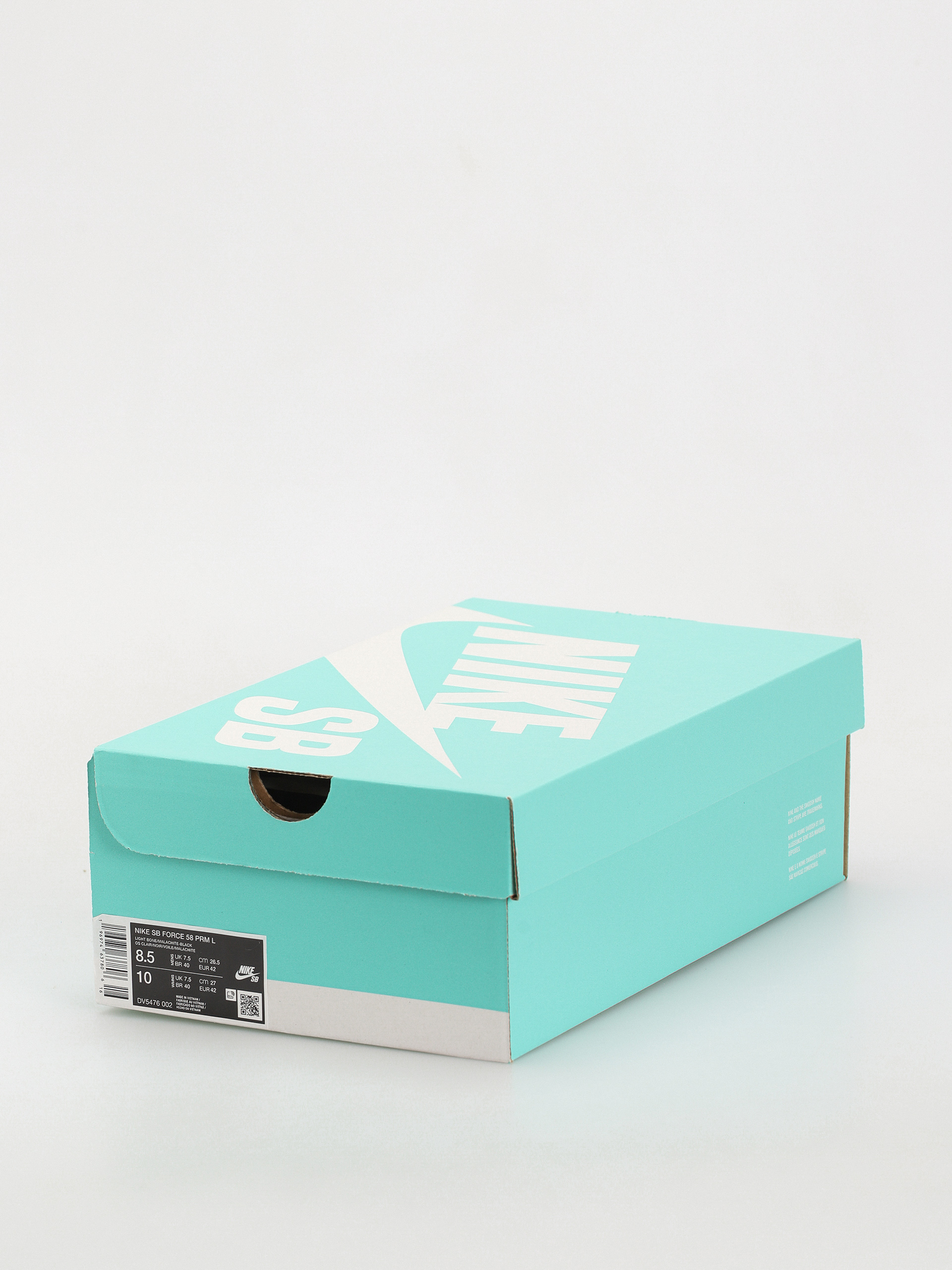 Nike SB Force 58 Premium Schuhe (light bone/malachite black sail)