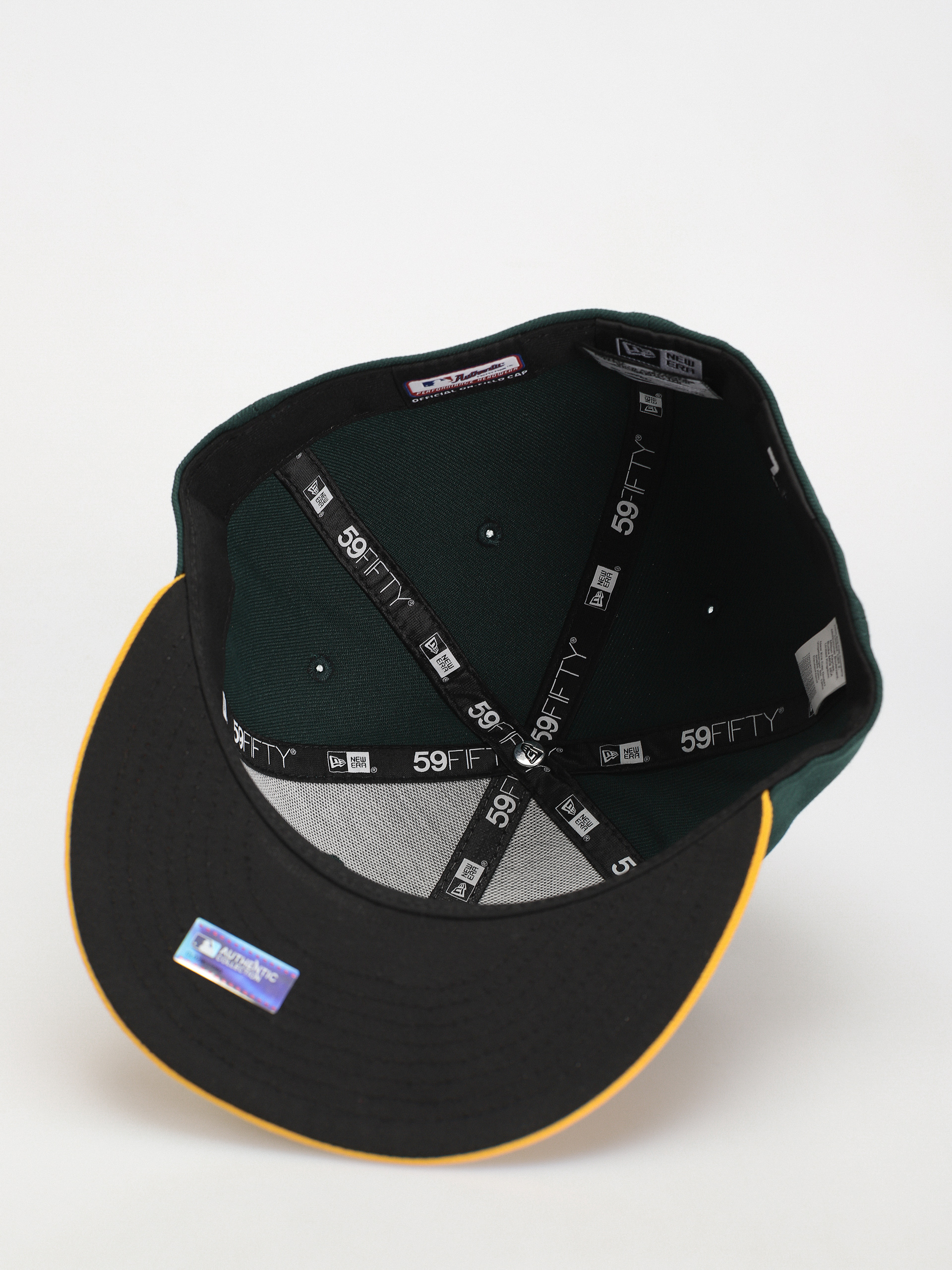 New Era MLB AC Perf 59Fifty Oakland Athletics Cap (green/yellow)