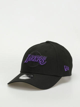 New Era Side Patch 9Forty Los Angeles Lakers Cap (black/purple)