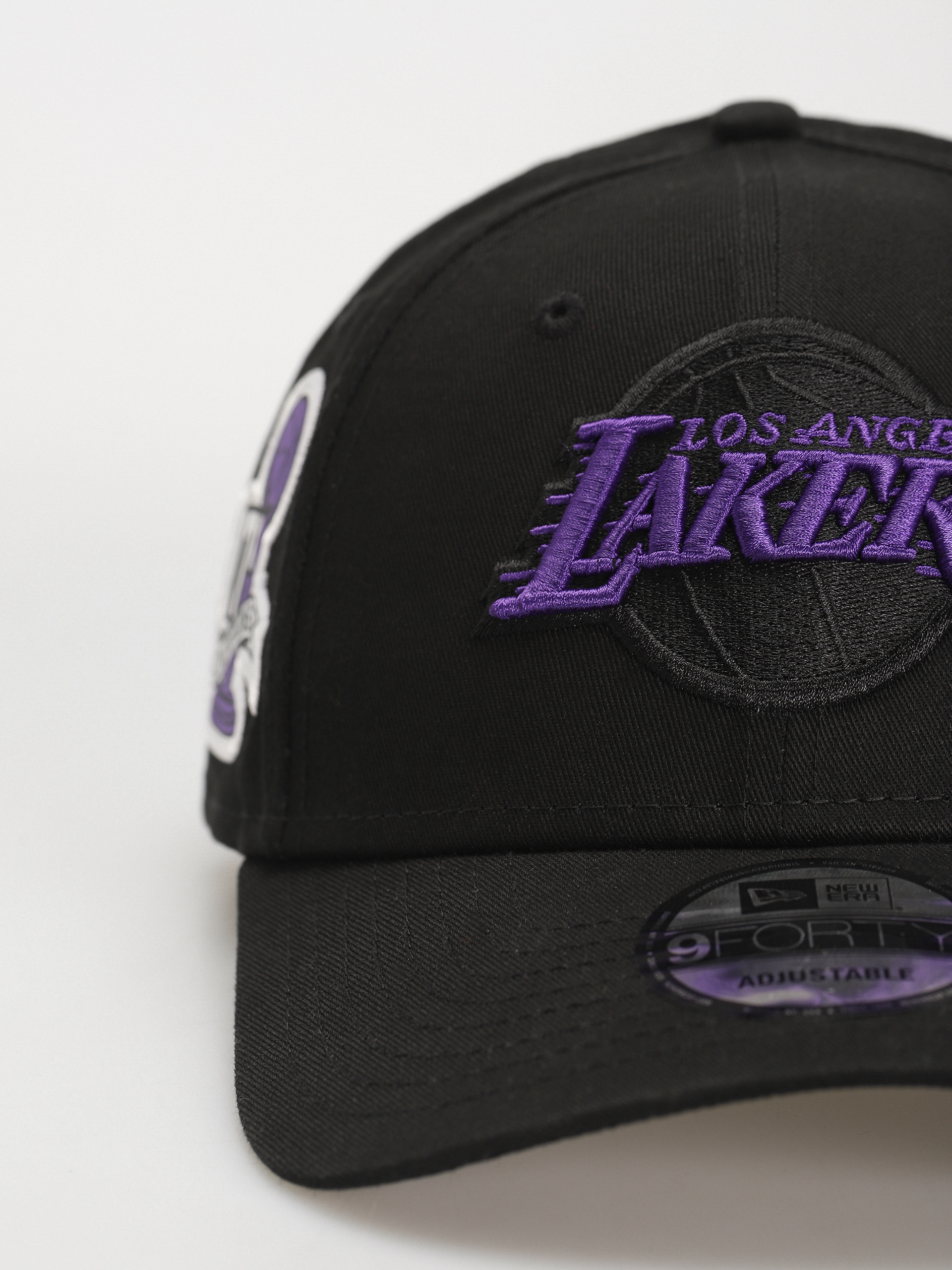 New Era Side Patch 9Forty Los Angeles Lakers Cap (black/purple)