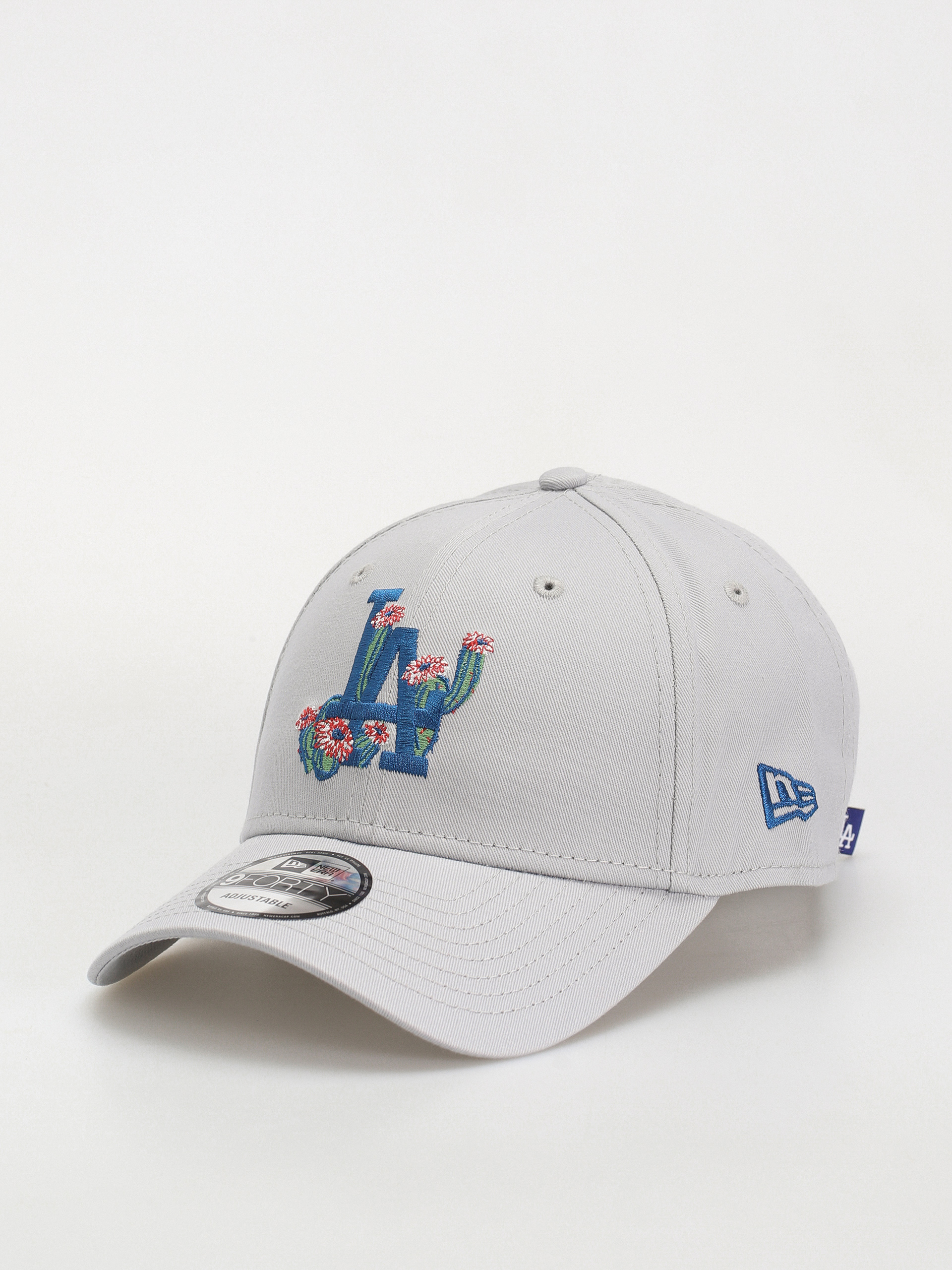 New Era Flower Icon 9Forty Los Angeles Dodgers Cap grey (gray)