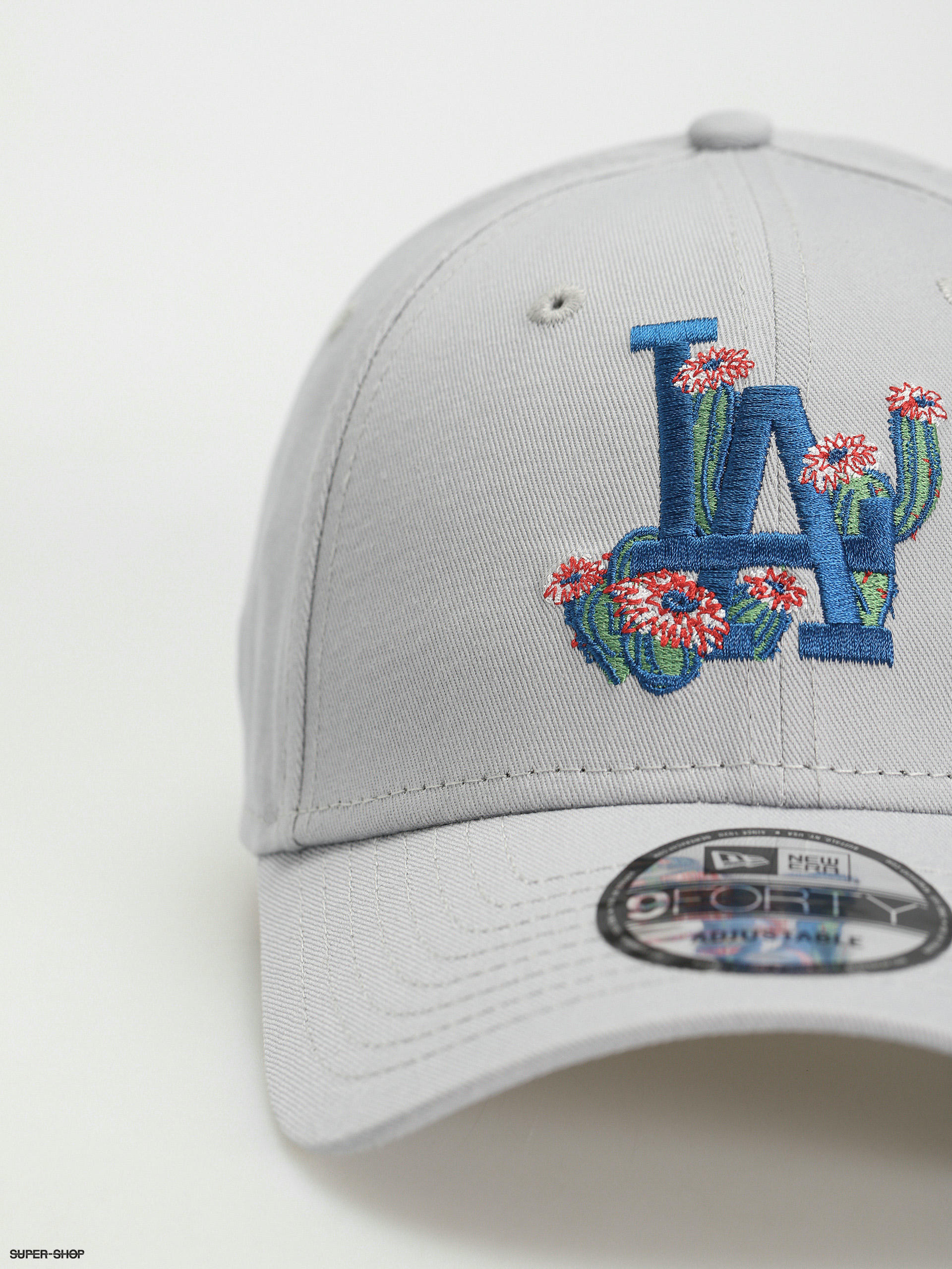 New Era Flower Icon 9Forty Los Angeles Dodgers Cap (gray)