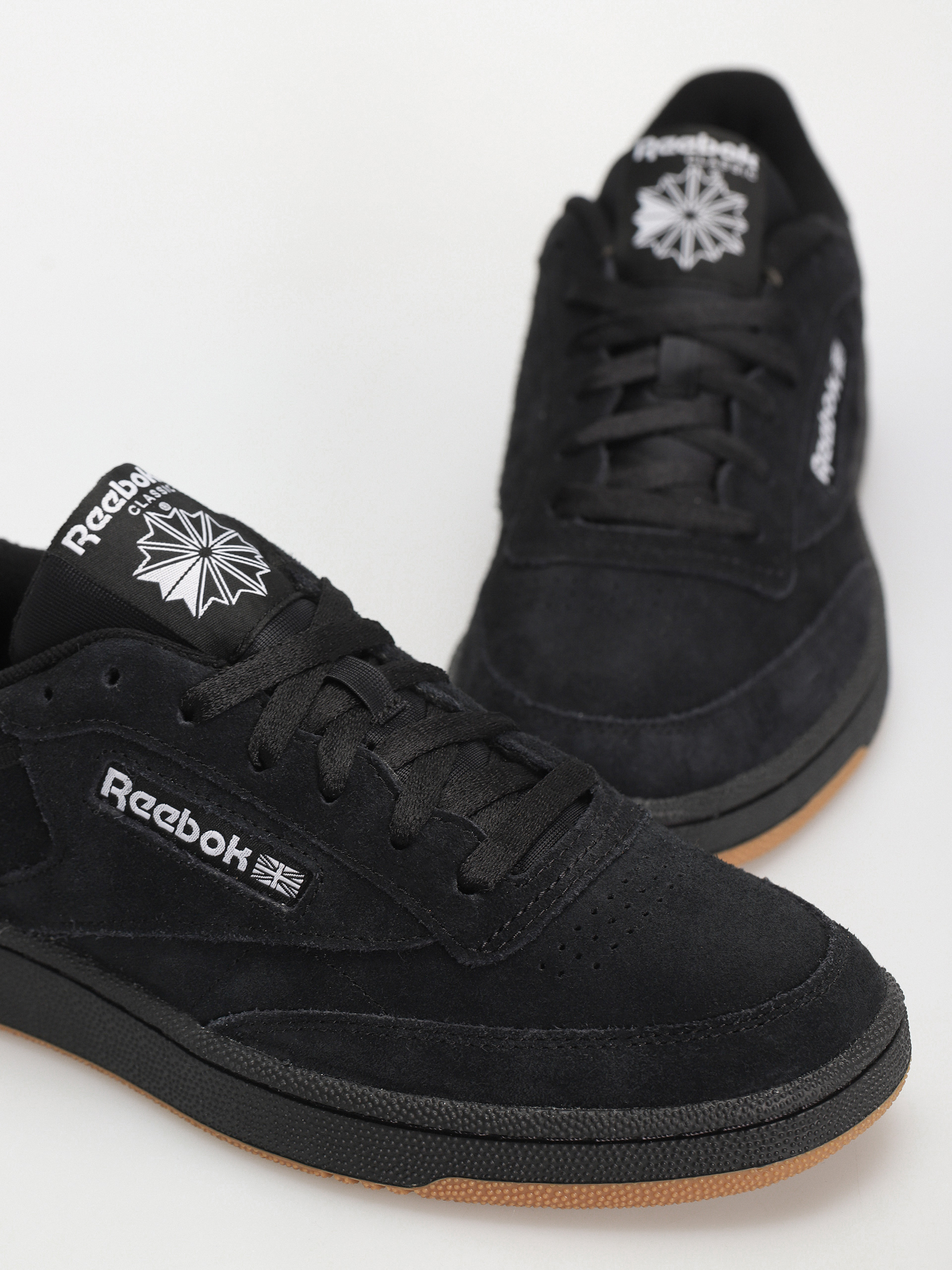 Reebok Club C 85 Shoes (cblack/ftwwht/rbkle3)