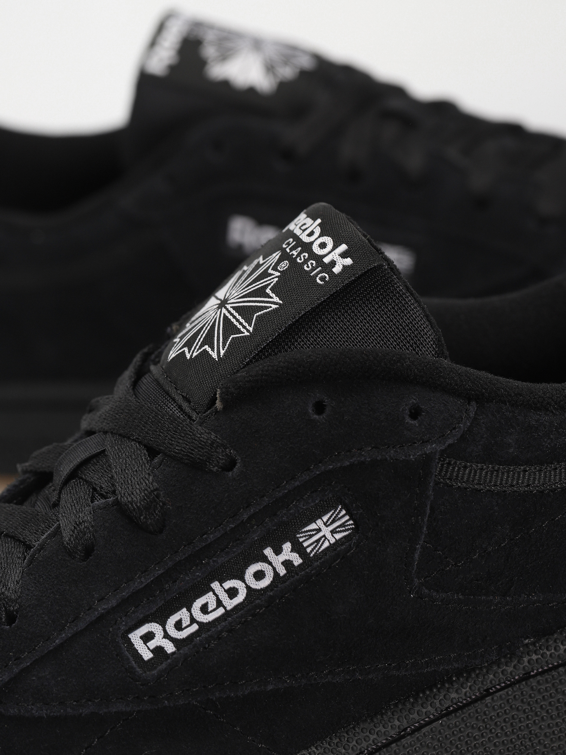 Reebok Club C 85 Shoes (cblack/ftwwht/rbkle3)