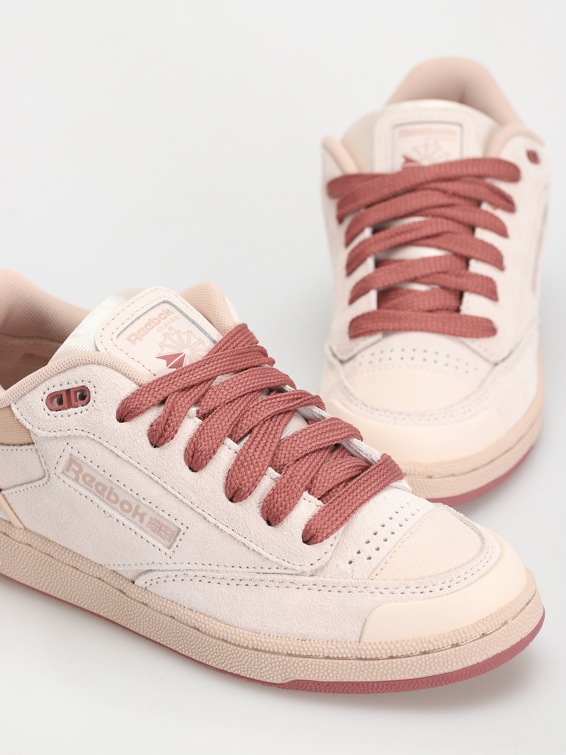 Reebok Club C Bulc Wmn Shoes (blush/pinstu/sedros)