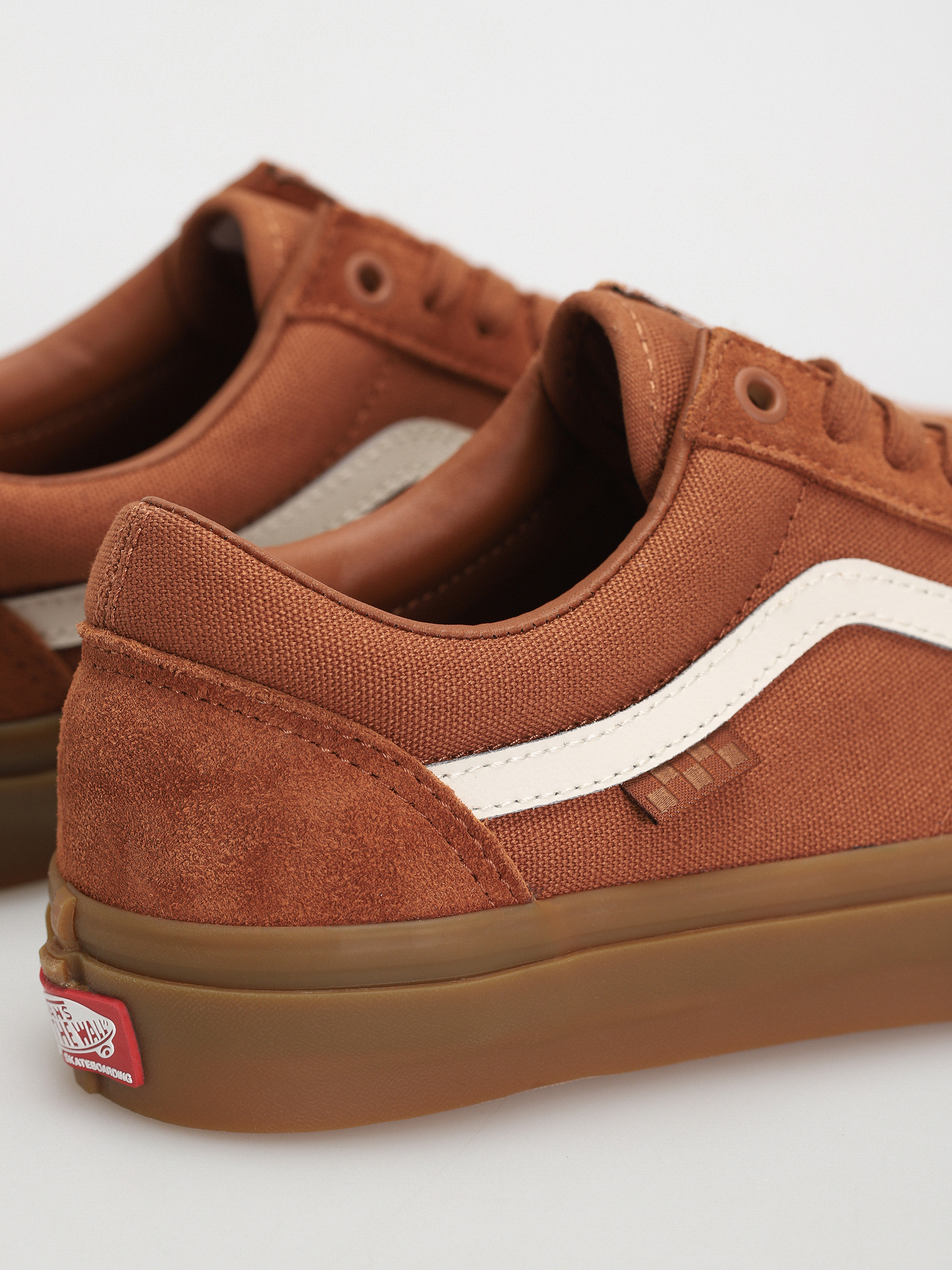 Vans Skate Old Skool Shoes (brown/gum)