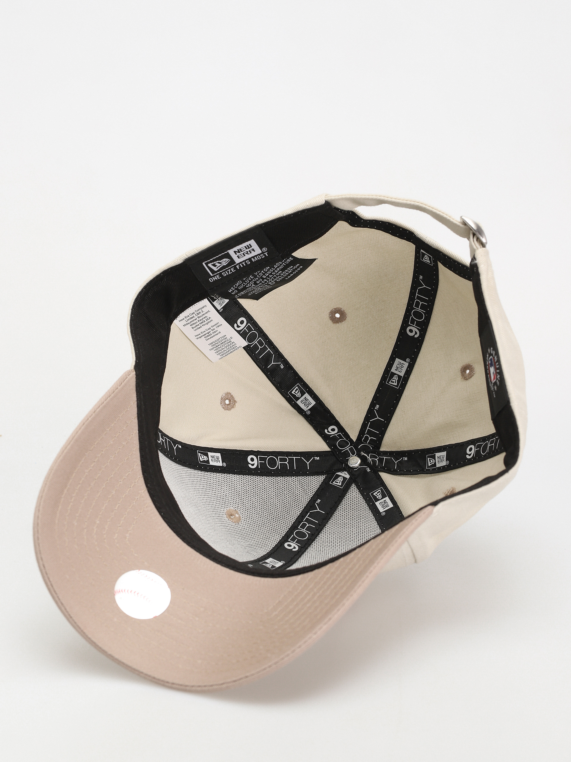 New Era White Crown 9Forty Pittsburgh Pirates Cap (orange/white)