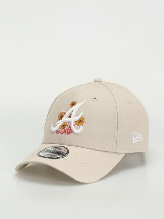 New Era Flower Icon 9Forty Atlanta Braves Cap (stone)