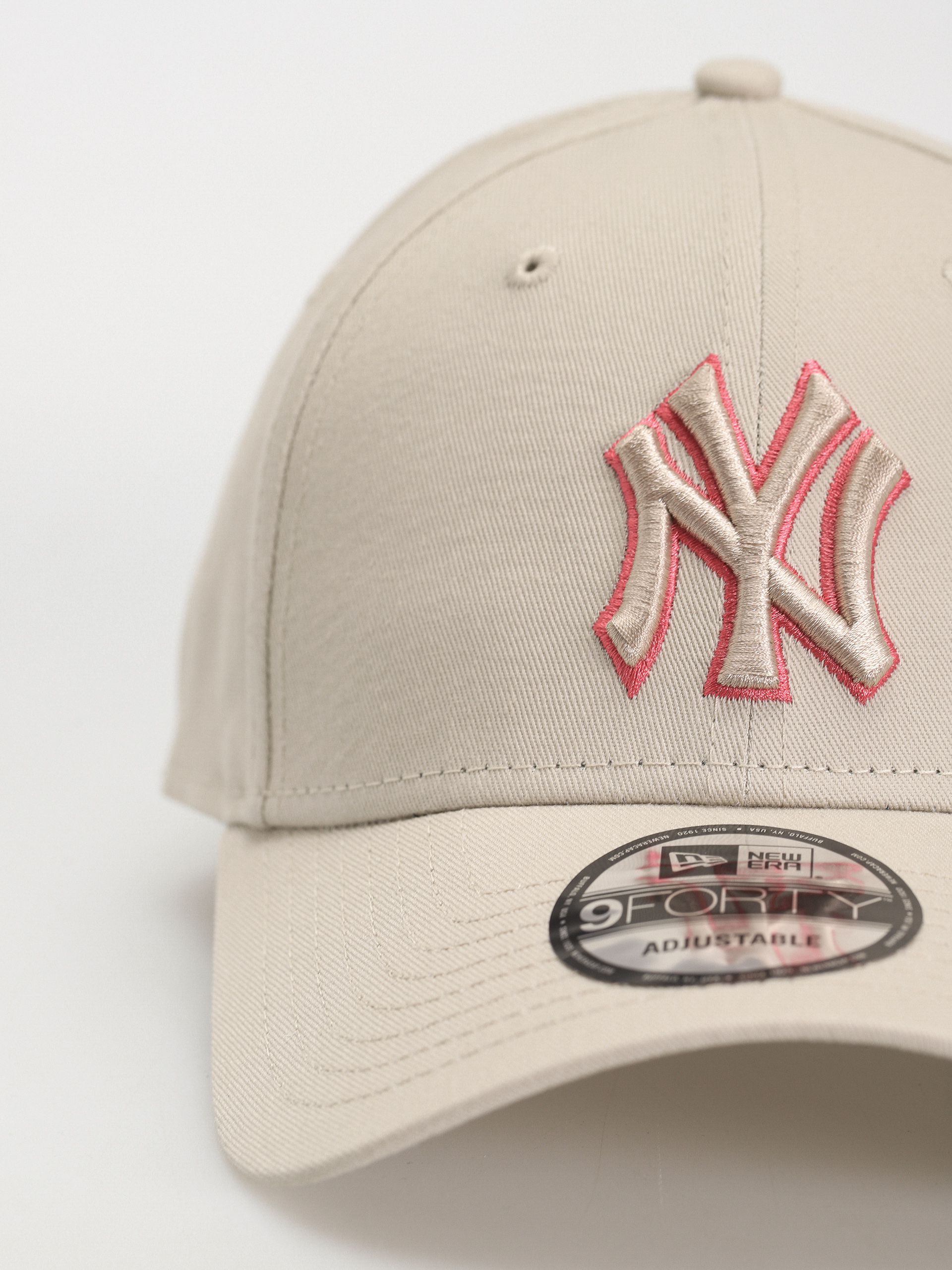 New Era Team Outline 9Forty New York Yankees Cap - grey (stone)