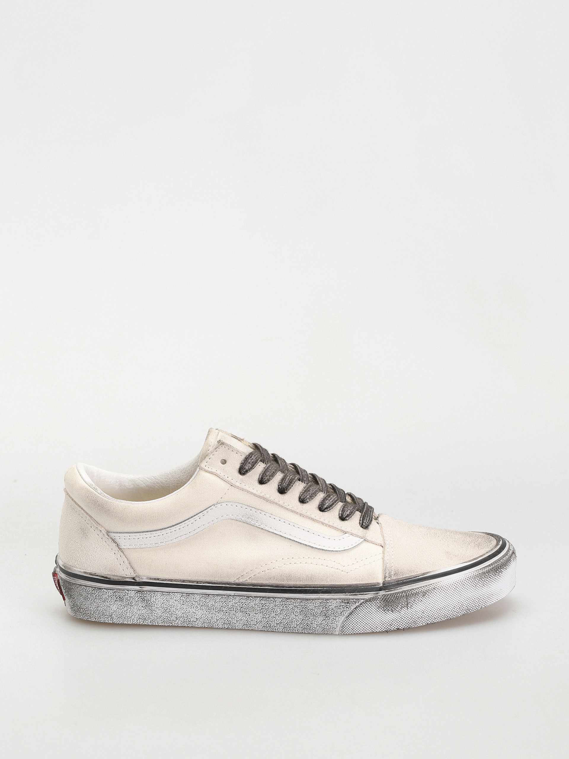 Vans Old Skool Schuhe (stressed white/white)