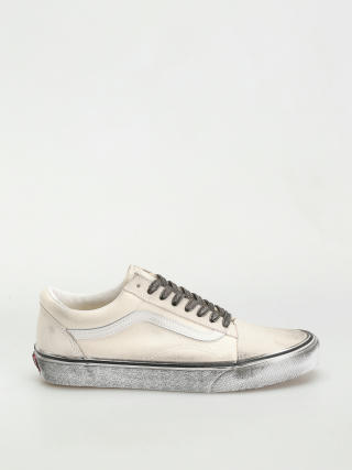 Vans Old Skool Shoes (stressed white/white)