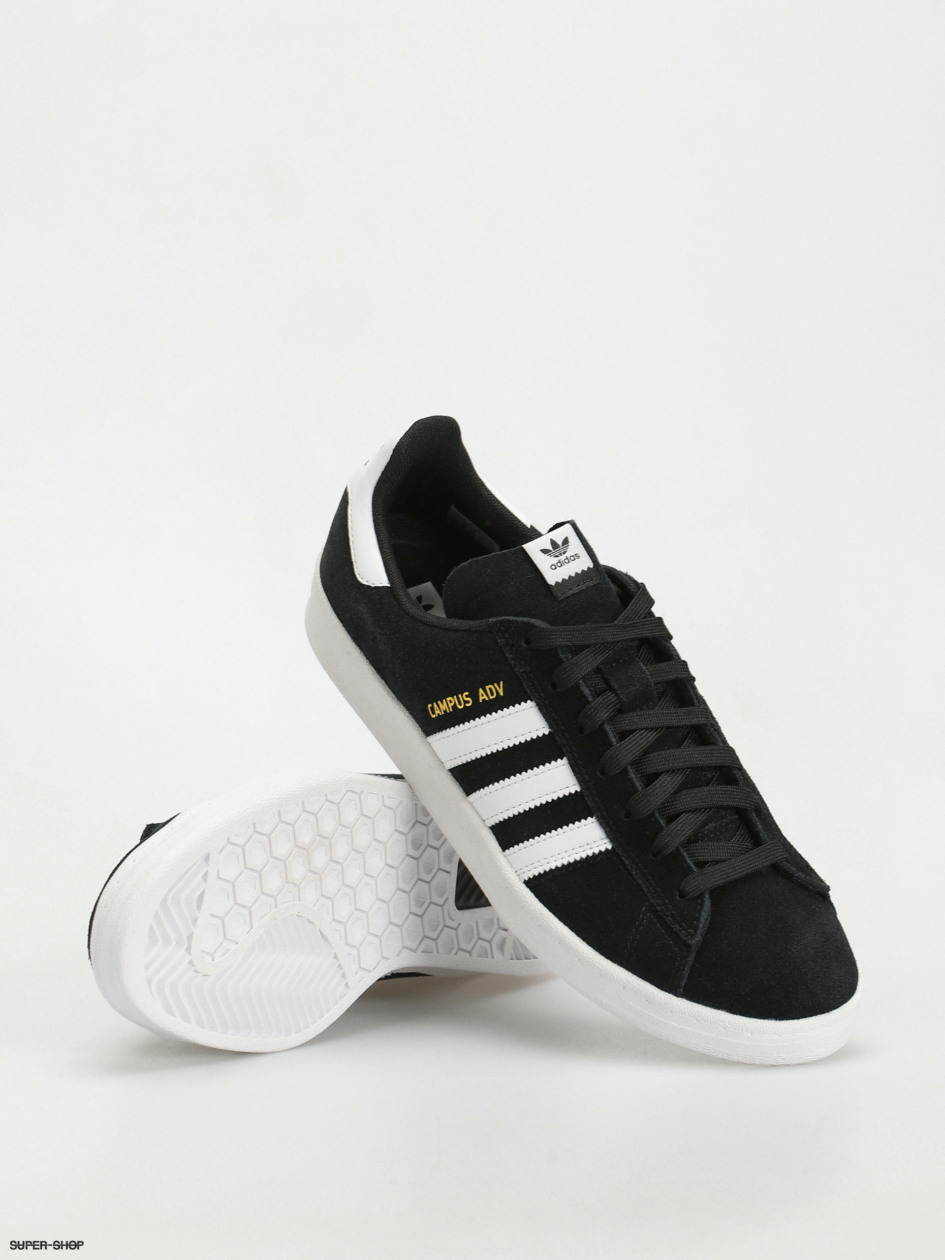 adidas Campus Adv Shoes black core black ftwr white ftwr white