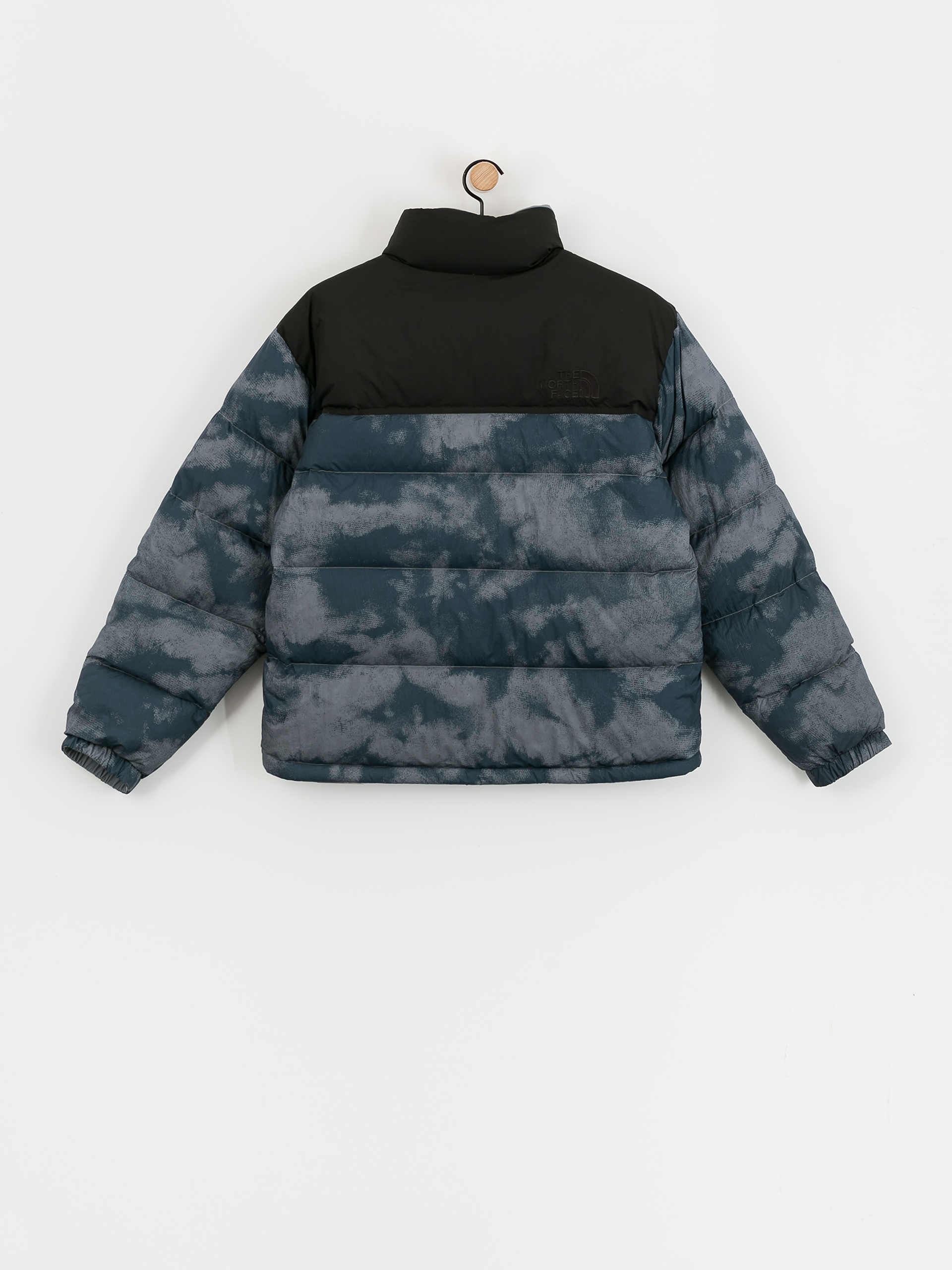 The North Face 92 Crinkle Rev Nuptse Jacke (blue dusk low-fi hi-tek)