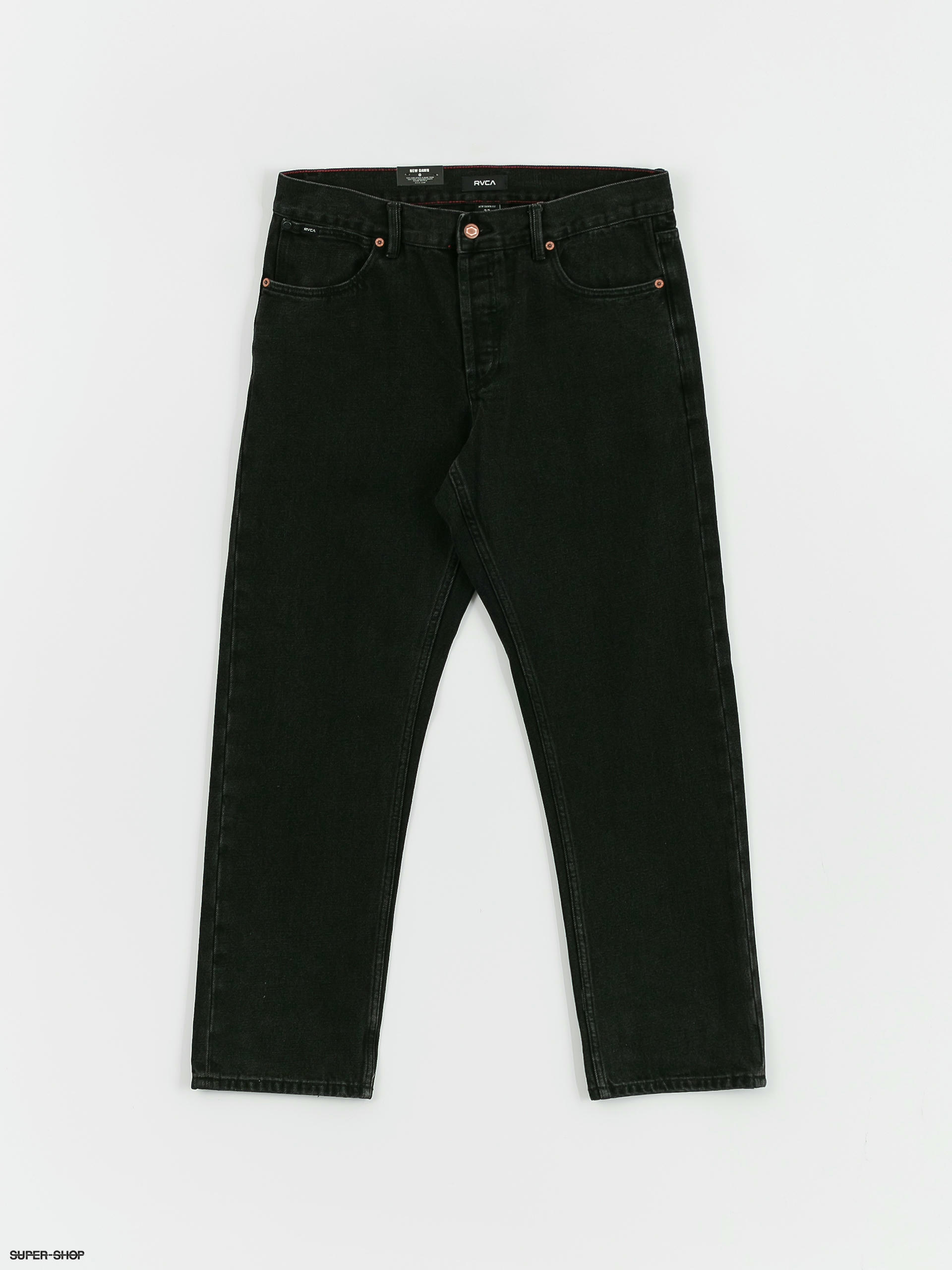 RVCA New Dawn Denim Pants (black rinse)